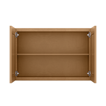 Wall Kitchen Cabinet W3624 Shaker Toffee LessCare 36 in. width 24 in. height 12 in. depth - Kitchen Cabinets