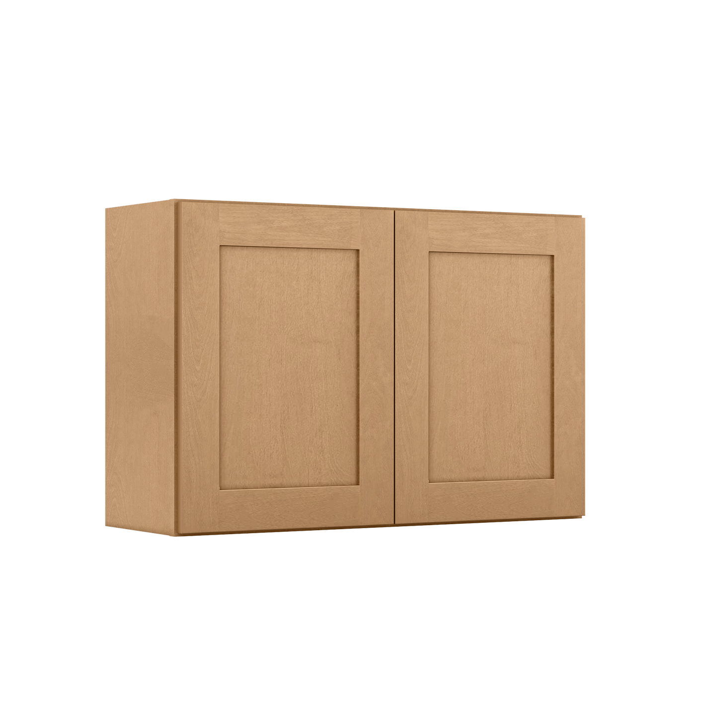 Wall Kitchen Cabinet W3624 Shaker Toffee LessCare 36 in. width 24 in. height 12 in. depth - Kitchen Cabinets