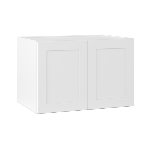 Wall Kitchen Cabinet W362424 Alpina White LessCare 36 in. width 24 in. height 24 in. depth - Kitchen Cabinets