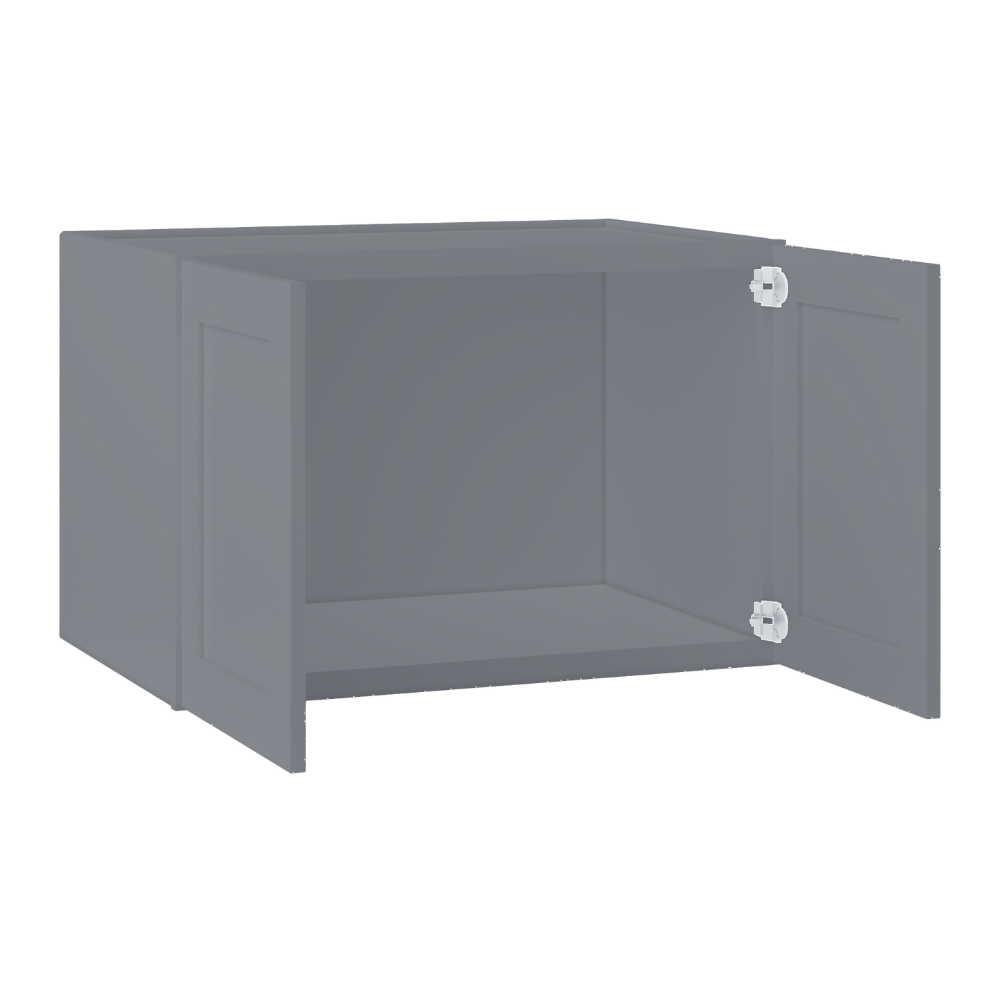 Wall Kitchen Cabinet W362424 Colonial Gray LessCare 36 in. width 24 in. height 24 in. depth - Kitchen Cabinets