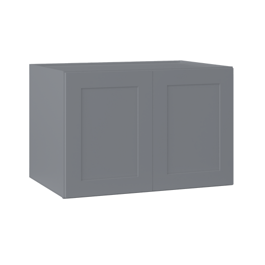 Wall Kitchen Cabinet W362424 Colonial Gray LessCare 36 in. width 24 in. height 24 in. depth - Kitchen Cabinets