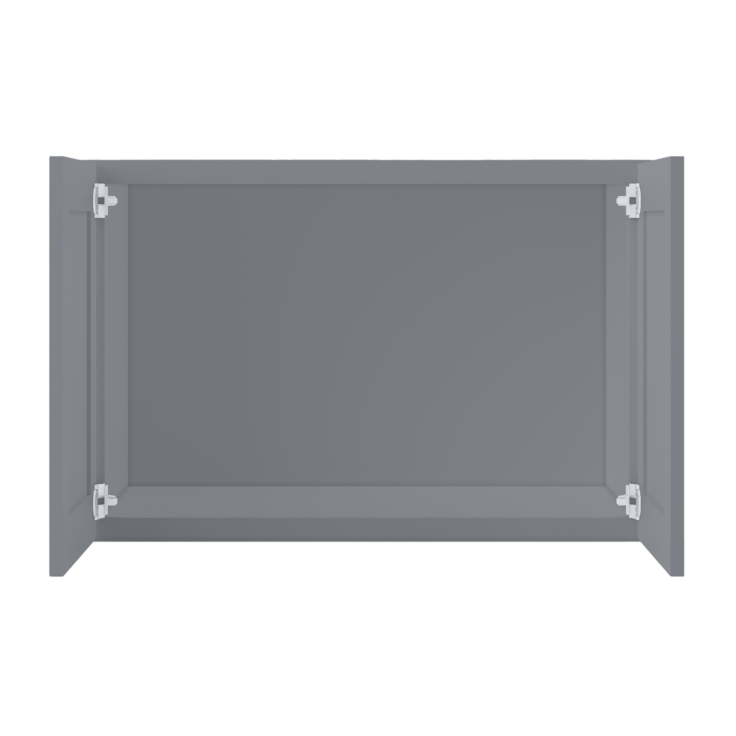 Wall Kitchen Cabinet W362424 Colonial Gray LessCare 36 in. width 24 in. height 24 in. depth - Kitchen Cabinets