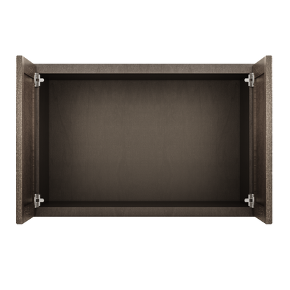 Wall Kitchen Cabinet W362424 Milan Slate LessCare 36 in. width 24 in. height 24 in. depth - Kitchen Cabinets