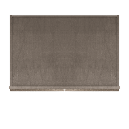Wall Kitchen Cabinet W362424 Milan Slate LessCare 36 in. width 24 in. height 24 in. depth - Kitchen Cabinets