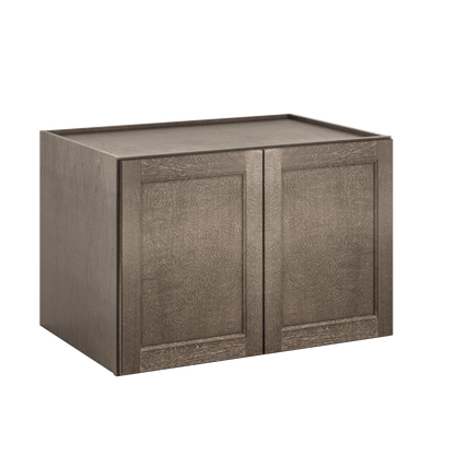 Wall Kitchen Cabinet W362424 Milan Slate LessCare 36 in. width 24 in. height 24 in. depth - Kitchen Cabinets