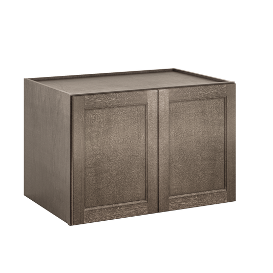 Wall Kitchen Cabinet W362424 Milan Slate LessCare 36 in. width 24 in. height 24 in. depth - Kitchen Cabinets