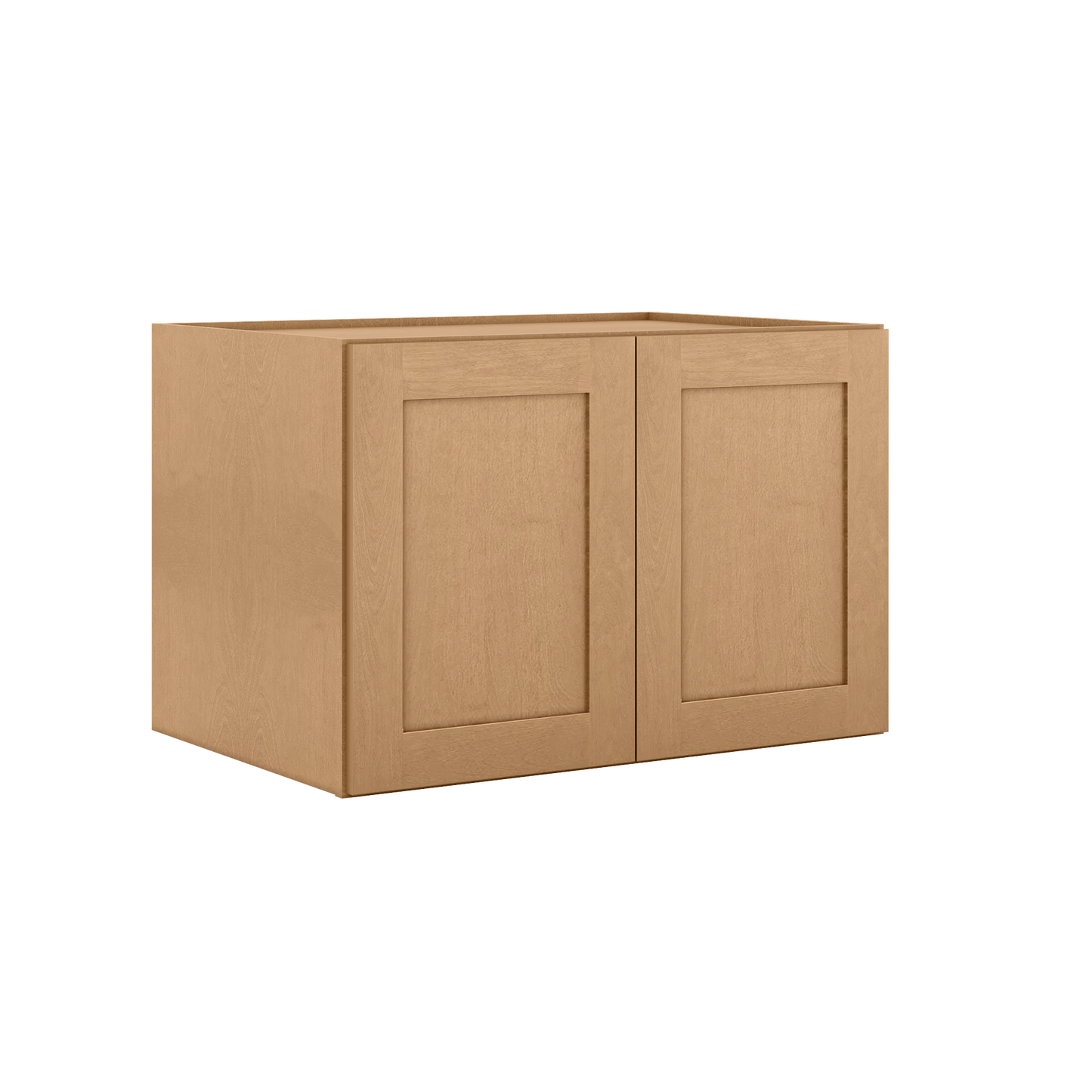 Wall Kitchen Cabinet W362424 Shaker Toffee LessCare 36 in. width 24 in. height 24 in. depth - Kitchen Cabinets