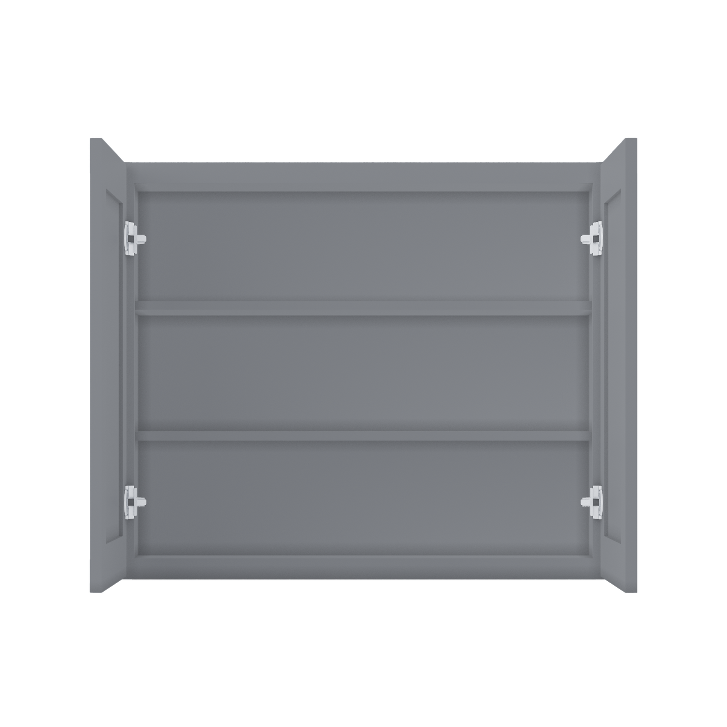 Wall Kitchen Cabinet W3630 Colonial Gray LessCare 36 in. width 30 in. height 12 in. depth - Kitchen Cabinets