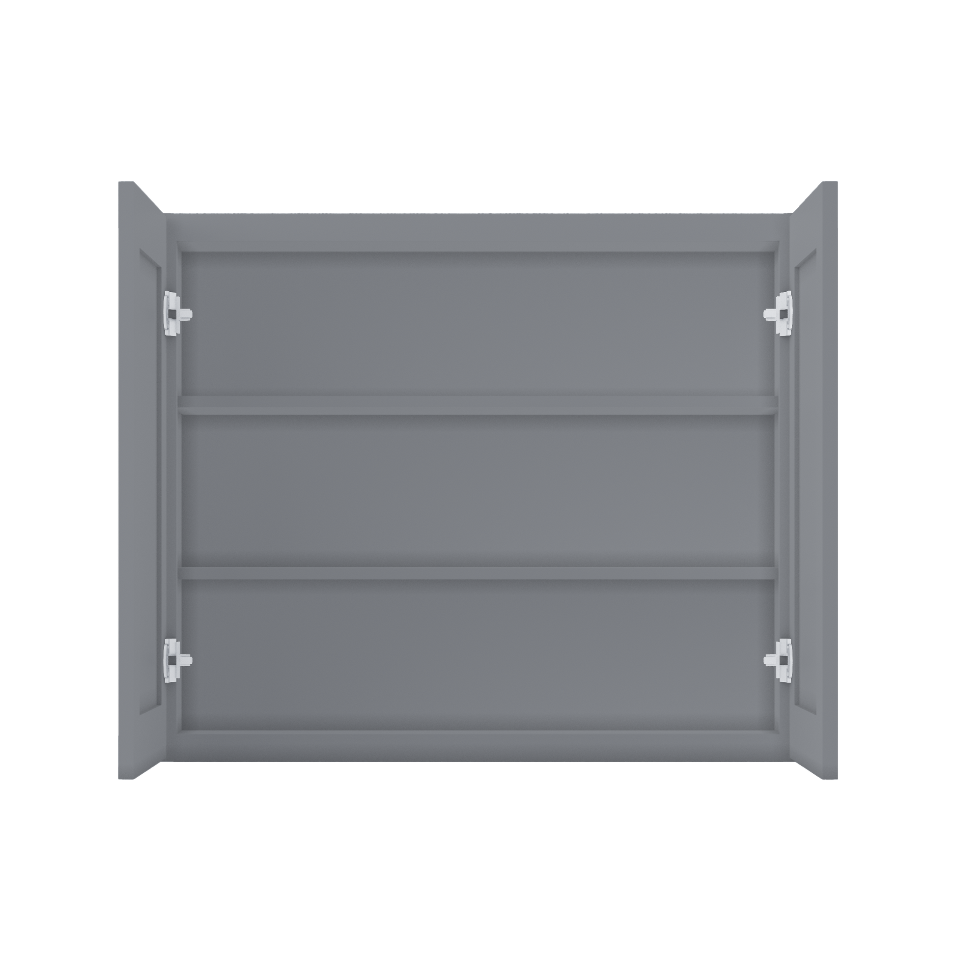 Wall Kitchen Cabinet W3630 Colonial Gray LessCare 36 in. width 30 in. height 12 in. depth - Kitchen Cabinets