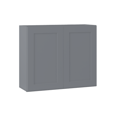 Wall Kitchen Cabinet W3630 Colonial Gray LessCare 36 in. width 30 in. height 12 in. depth - Kitchen Cabinets