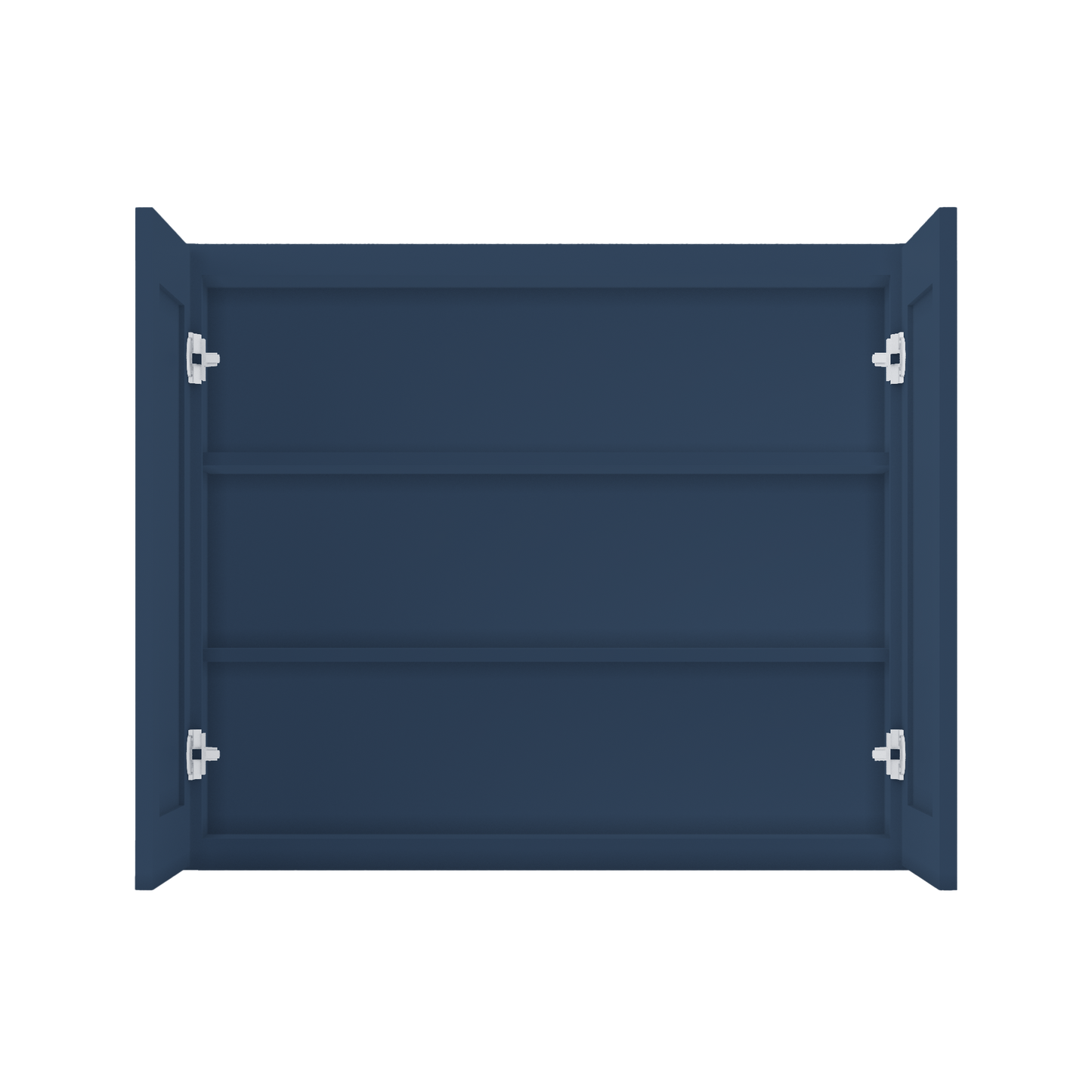 Wall Kitchen Cabinet W3630 Danbury Blue LessCare 36 in. width 30 in. height 12 in. depth - Kitchen Cabinets