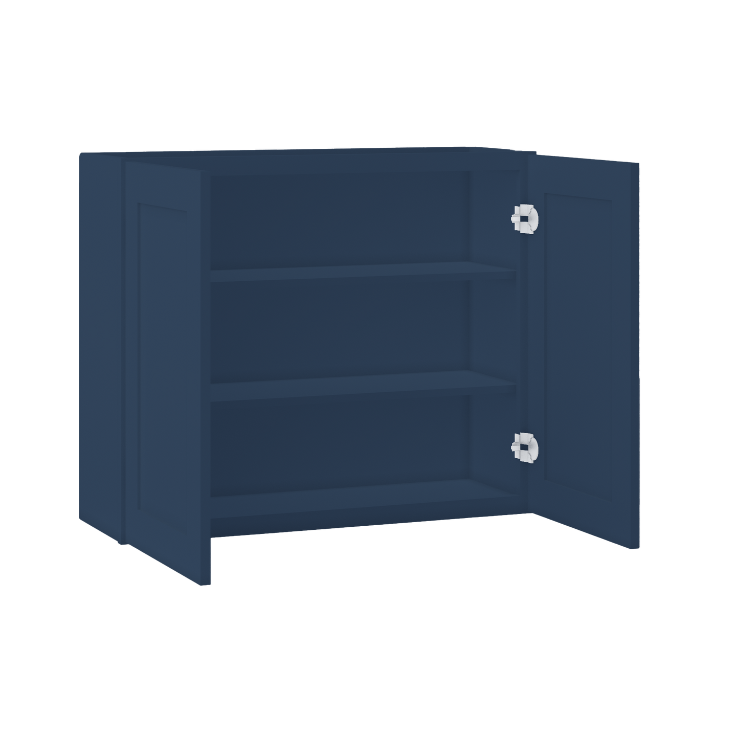 Wall Kitchen Cabinet W3630 Danbury Blue LessCare 36 in. width 30 in. height 12 in. depth - Kitchen Cabinets
