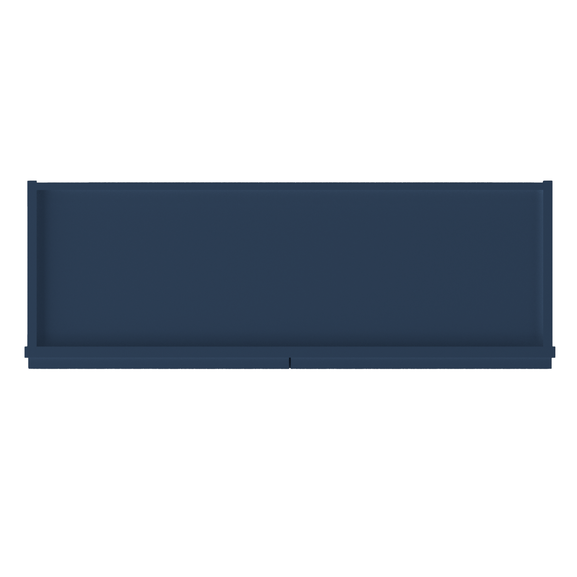 Wall Kitchen Cabinet W3630 Danbury Blue LessCare 36 in. width 30 in. height 12 in. depth - Kitchen Cabinets