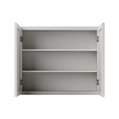 Wall Kitchen Cabinet W3630 Milan Pearl 36 in. width 30 in. height 12 in. depth - Kitchen Cabinets