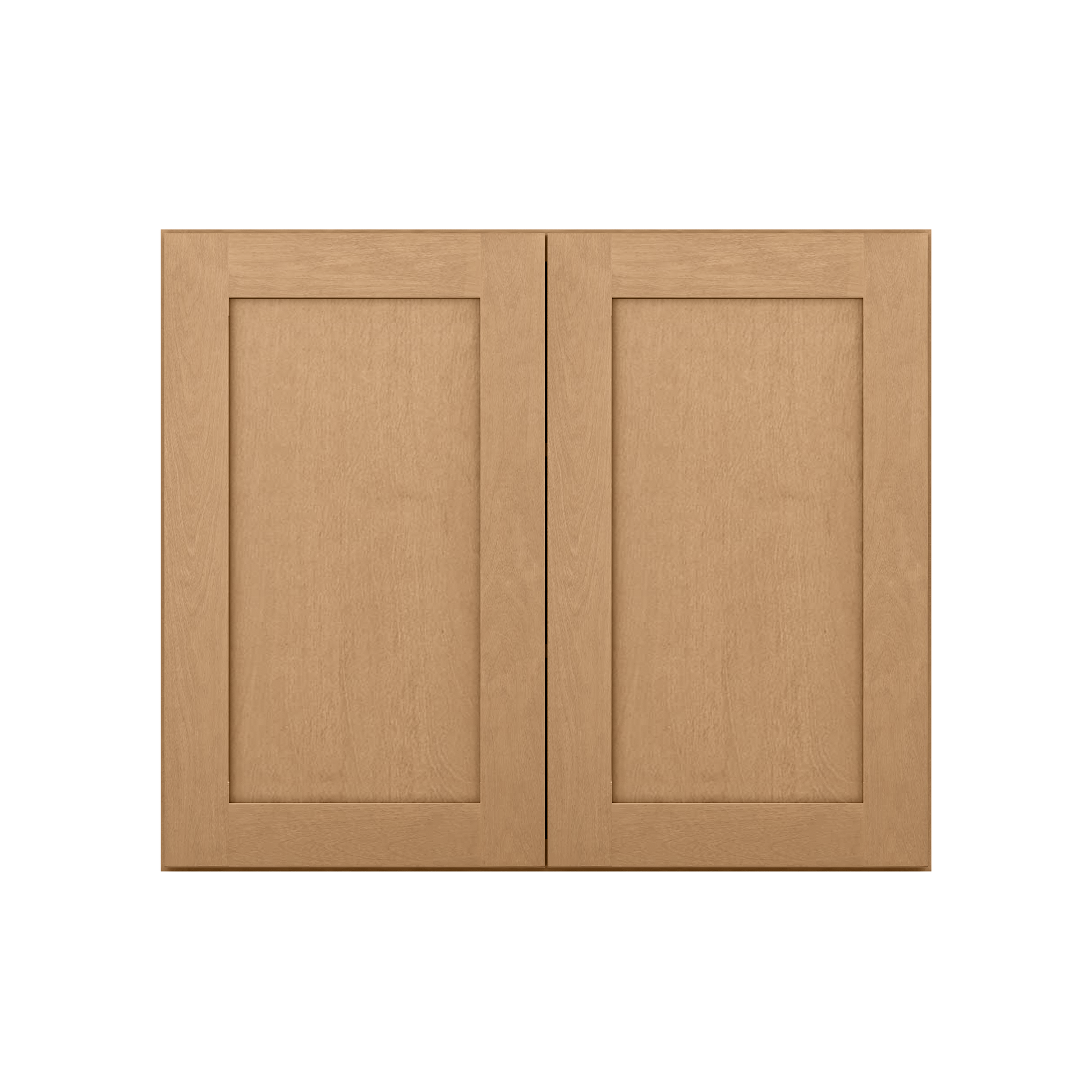 Wall Kitchen Cabinet W3630 Shaker Toffee LessCare 36 in. width 30 in. height 12 in. depth - Kitchen Cabinets