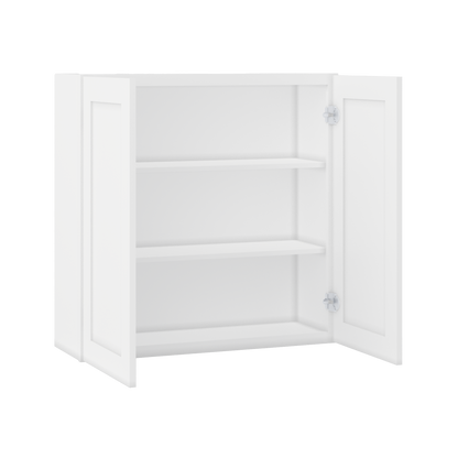 Wall Kitchen Cabinet W3636 Alpina White LessCare 36 in. width 36 in. height 12 in. depth - Kitchen Cabinets