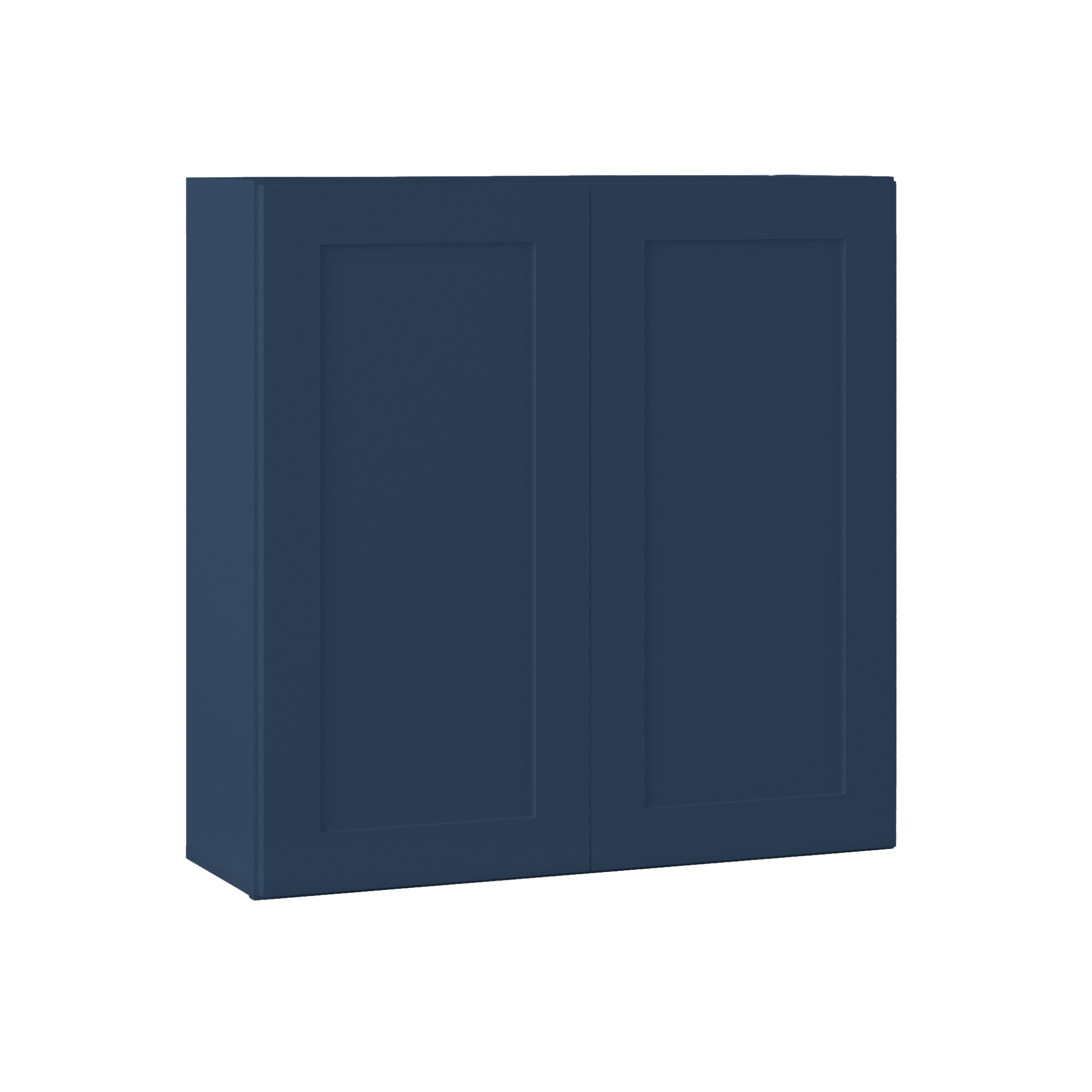 Wall Kitchen Cabinet W3636 Danbury Blue LessCare 36 in. width 36 in. height 12 in. depth - Kitchen Cabinets