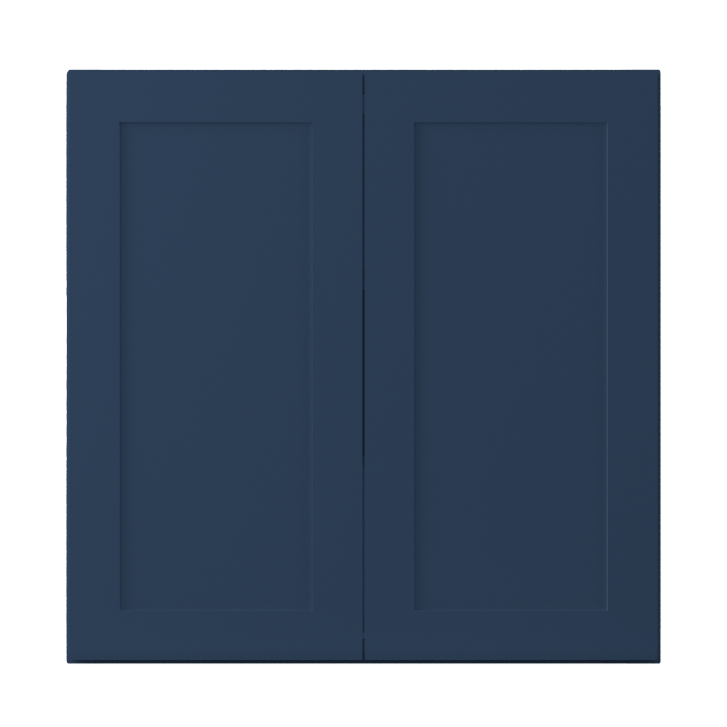 Wall Kitchen Cabinet W3636 Danbury Blue LessCare 36 in. width 36 in. height 12 in. depth - Kitchen Cabinets