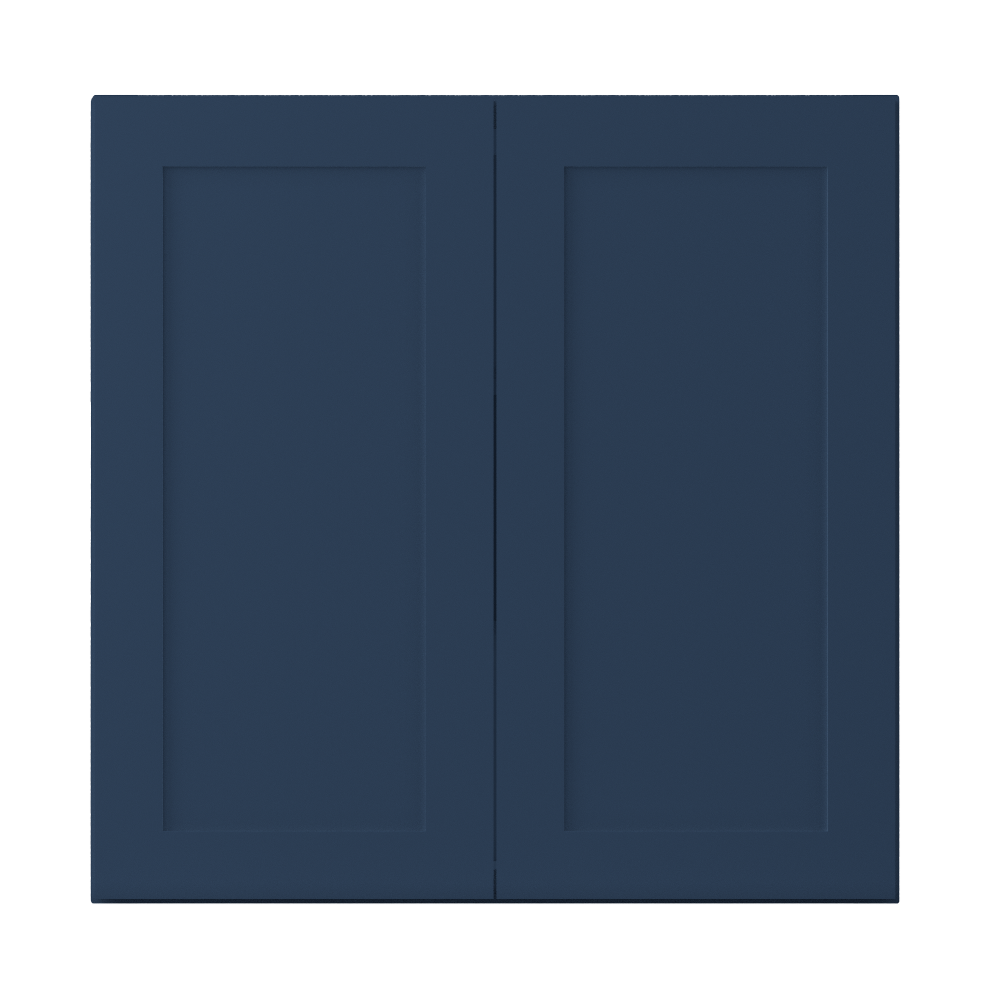 Wall Kitchen Cabinet W3636 Danbury Blue LessCare 36 in. width 36 in. height 12 in. depth - Kitchen Cabinets
