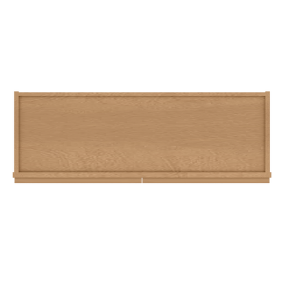 Wall Kitchen Cabinet W3636 Shaker Toffee LessCare 36 in. width 36 in. height 12 in. depth - Kitchen Cabinets