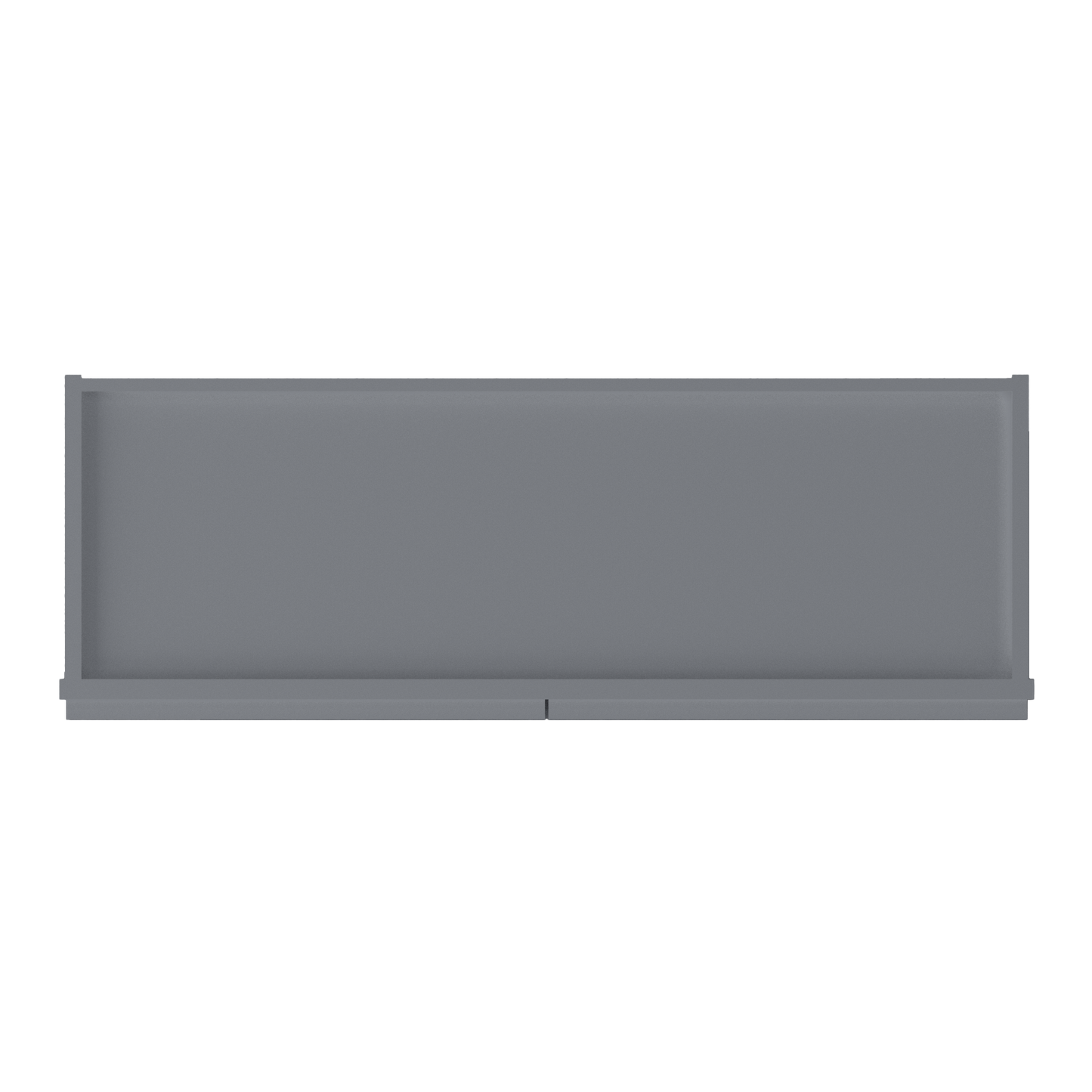 Wall Kitchen Cabinet W3642 Colonial Gray LessCare 36 in. width 42 in. height 12 in. depth - Kitchen Cabinets