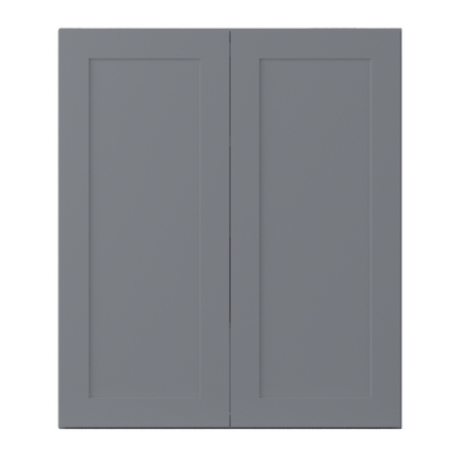 Wall Kitchen Cabinet W3642 Colonial Gray LessCare 36 in. width 42 in. height 12 in. depth - Kitchen Cabinets