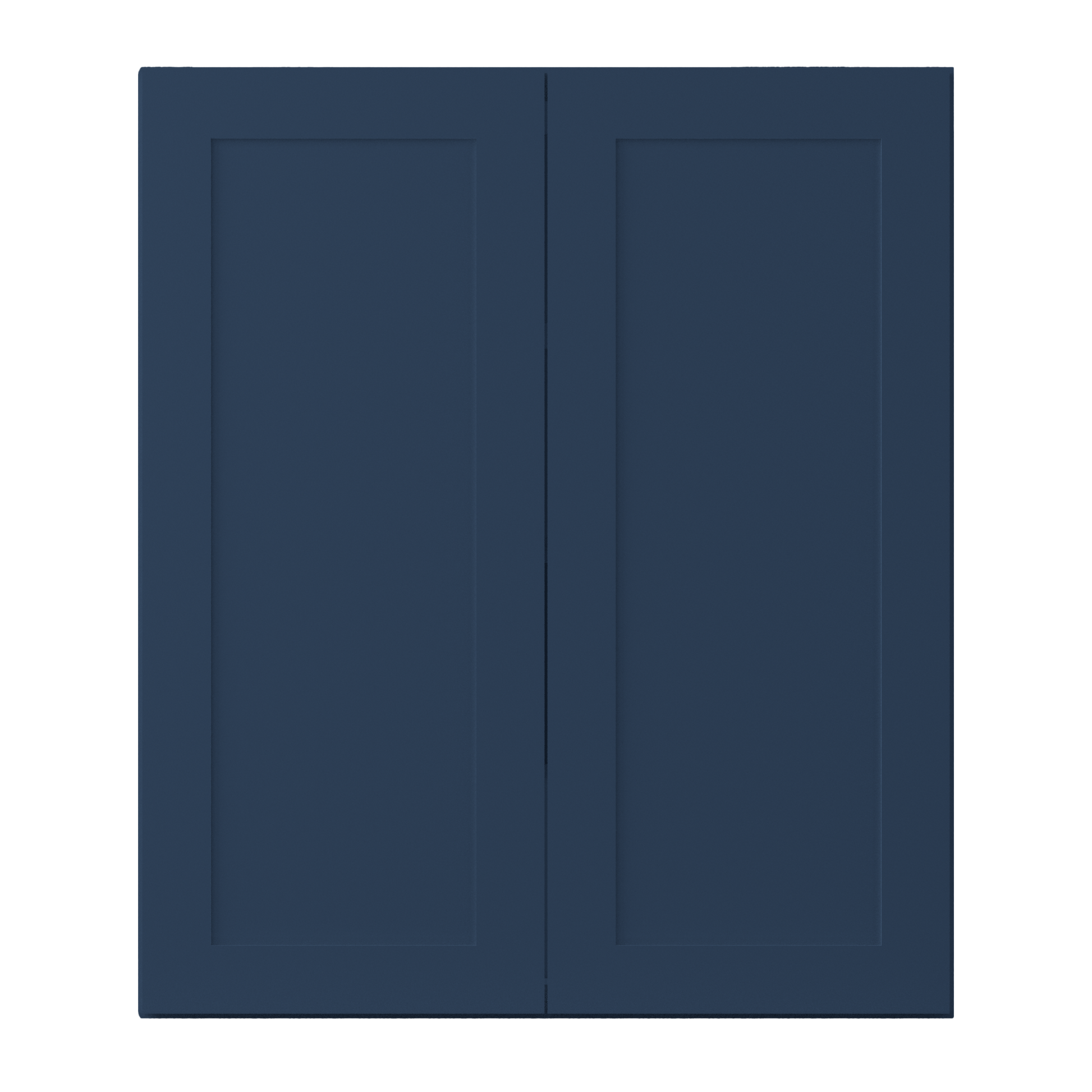 Wall Kitchen Cabinet W3642 Danbury Blue LessCare 36 in. width 42 in. height 12 in. depth - Kitchen Cabinets
