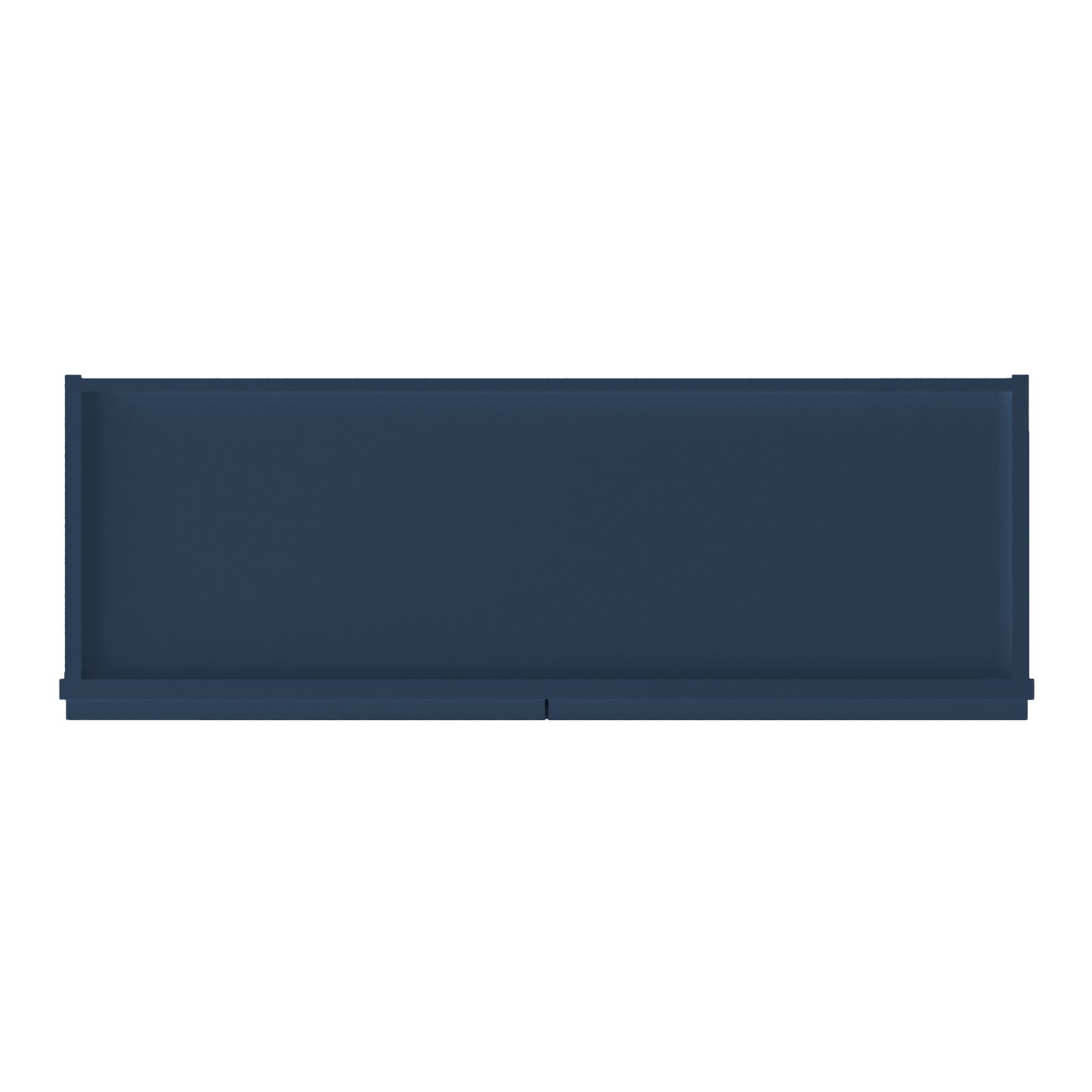 Wall Kitchen Cabinet W3642 Danbury Blue LessCare 36 in. width 42 in. height 12 in. depth - Kitchen Cabinets