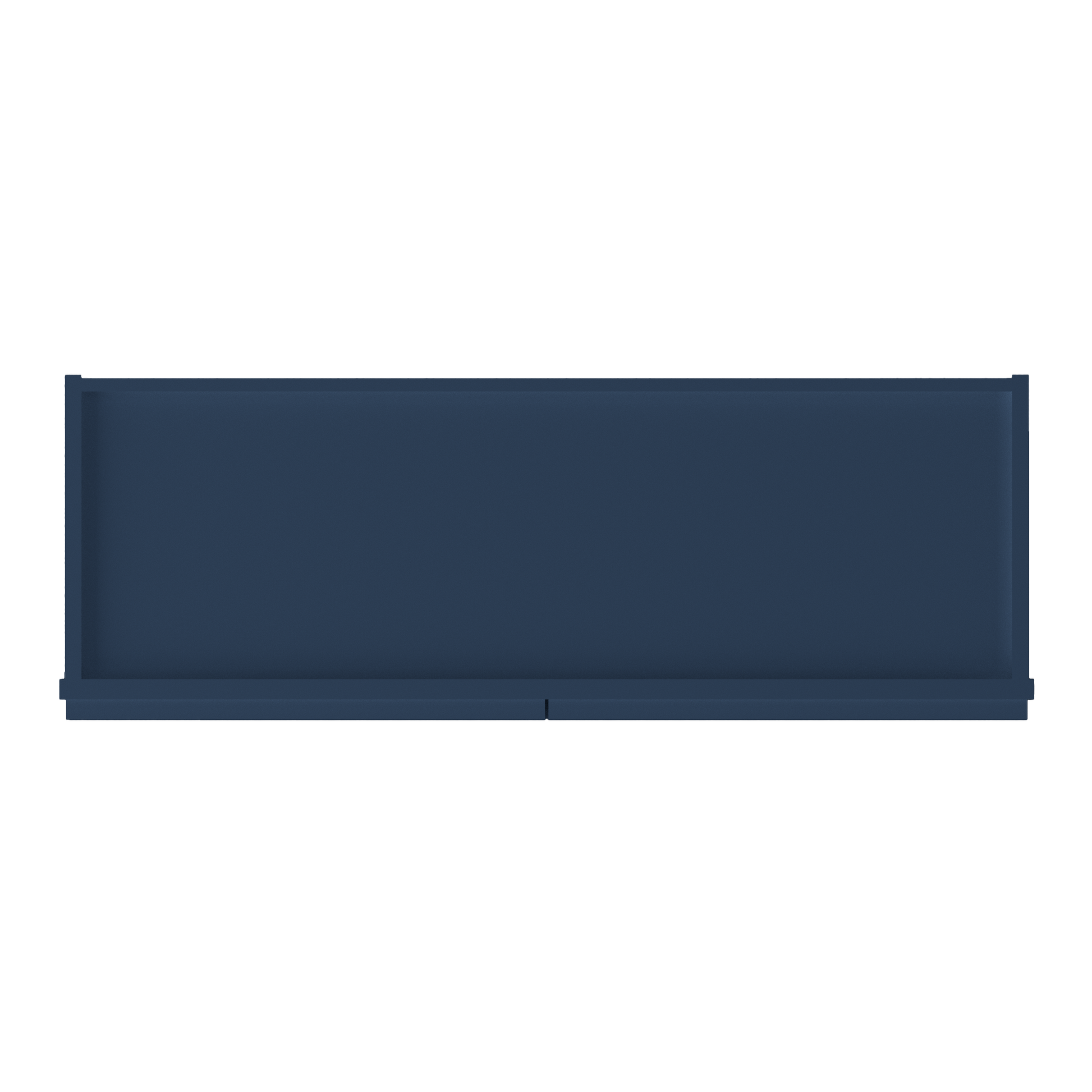 Wall Kitchen Cabinet W3642 Danbury Blue LessCare 36 in. width 42 in. height 12 in. depth - Kitchen Cabinets