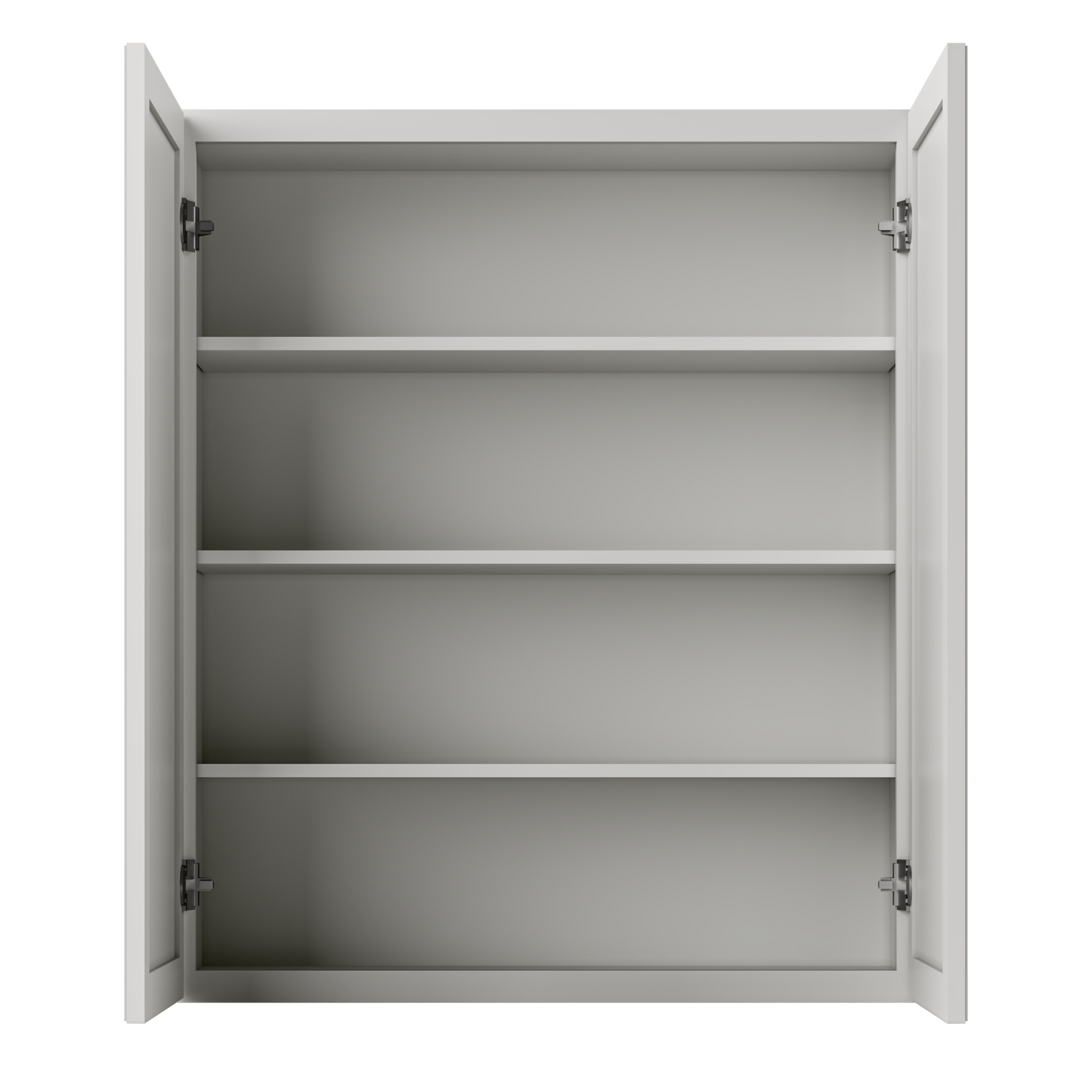 Wall Kitchen Cabinet W3642 Milan Pearl 36 in. width 42 in. height 12 in. depth - Kitchen Cabinets