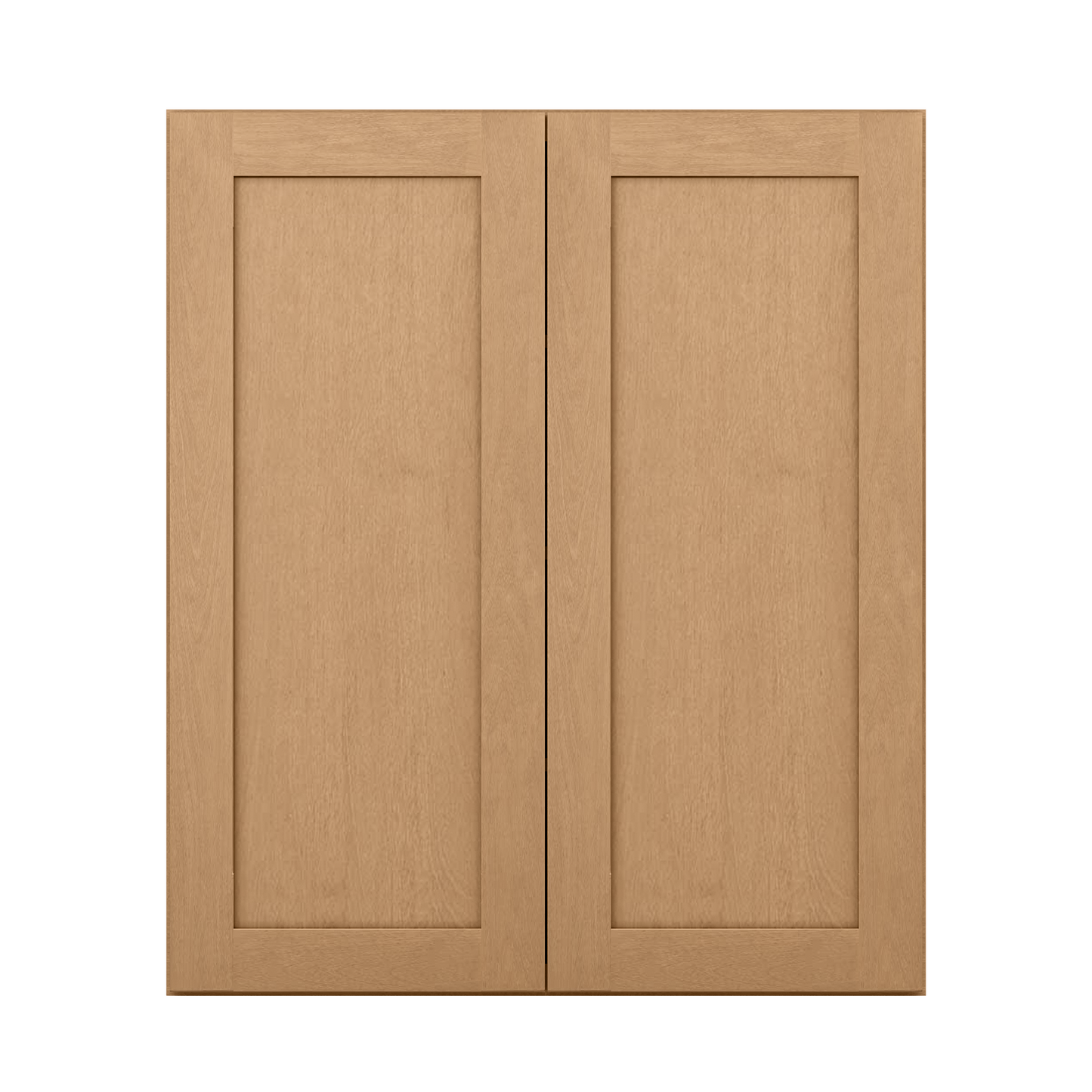 Wall Kitchen Cabinet W3642 Shaker Toffee LessCare 36 in. width 42 in. height 12 in. depth - Kitchen Cabinets