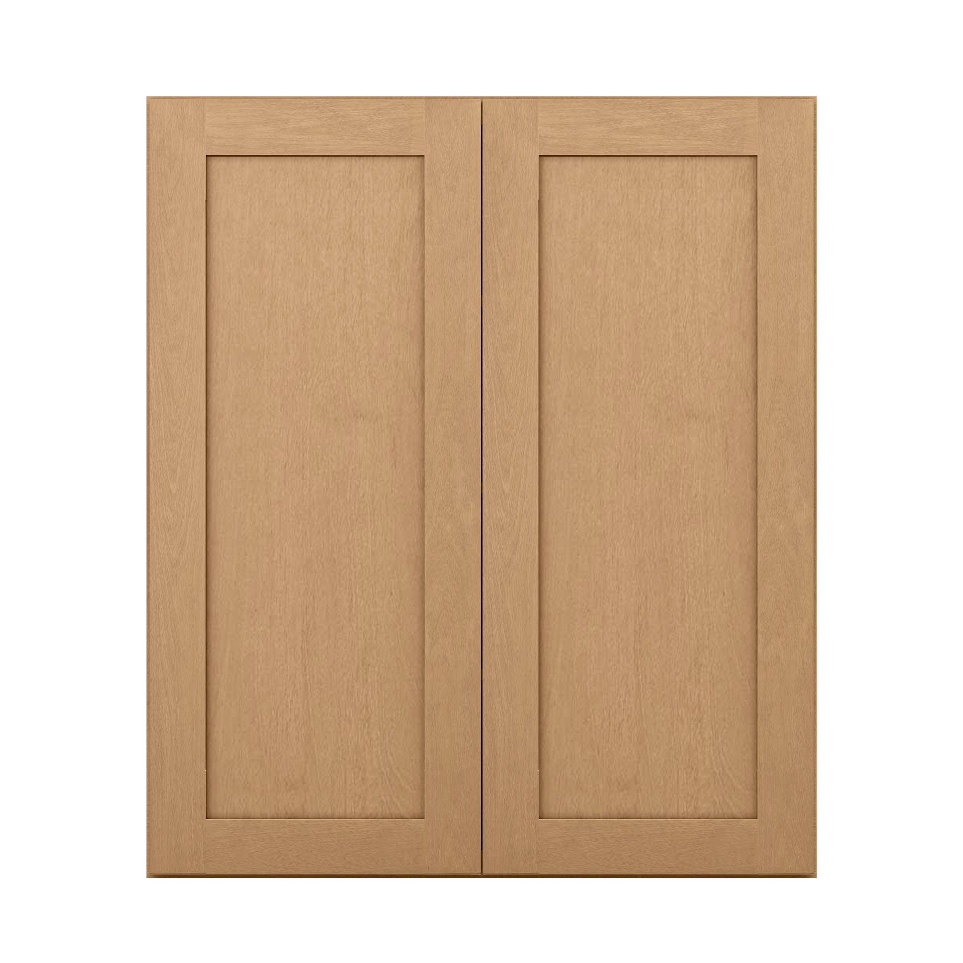 Wall Kitchen Cabinet W3642 Shaker Toffee LessCare 36 in. width 42 in. height 12 in. depth - Kitchen Cabinets