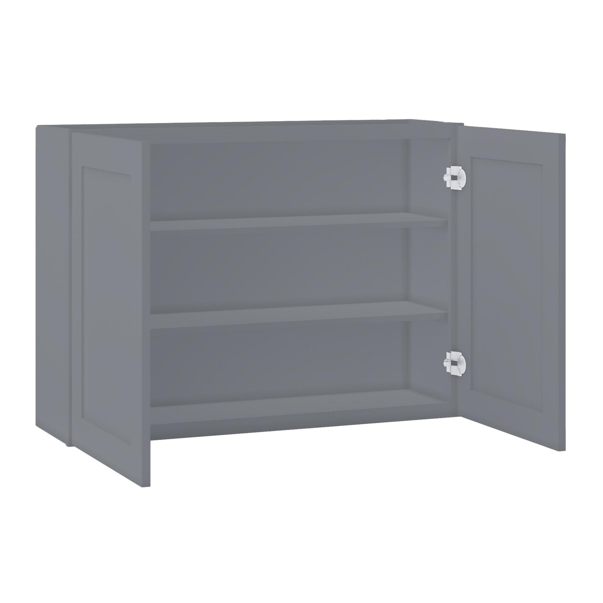 Wall Kitchen Cabinet W4230 Colonial Gray LessCare 42 in. width 30 in. height 12 in. depth - Kitchen Cabinets