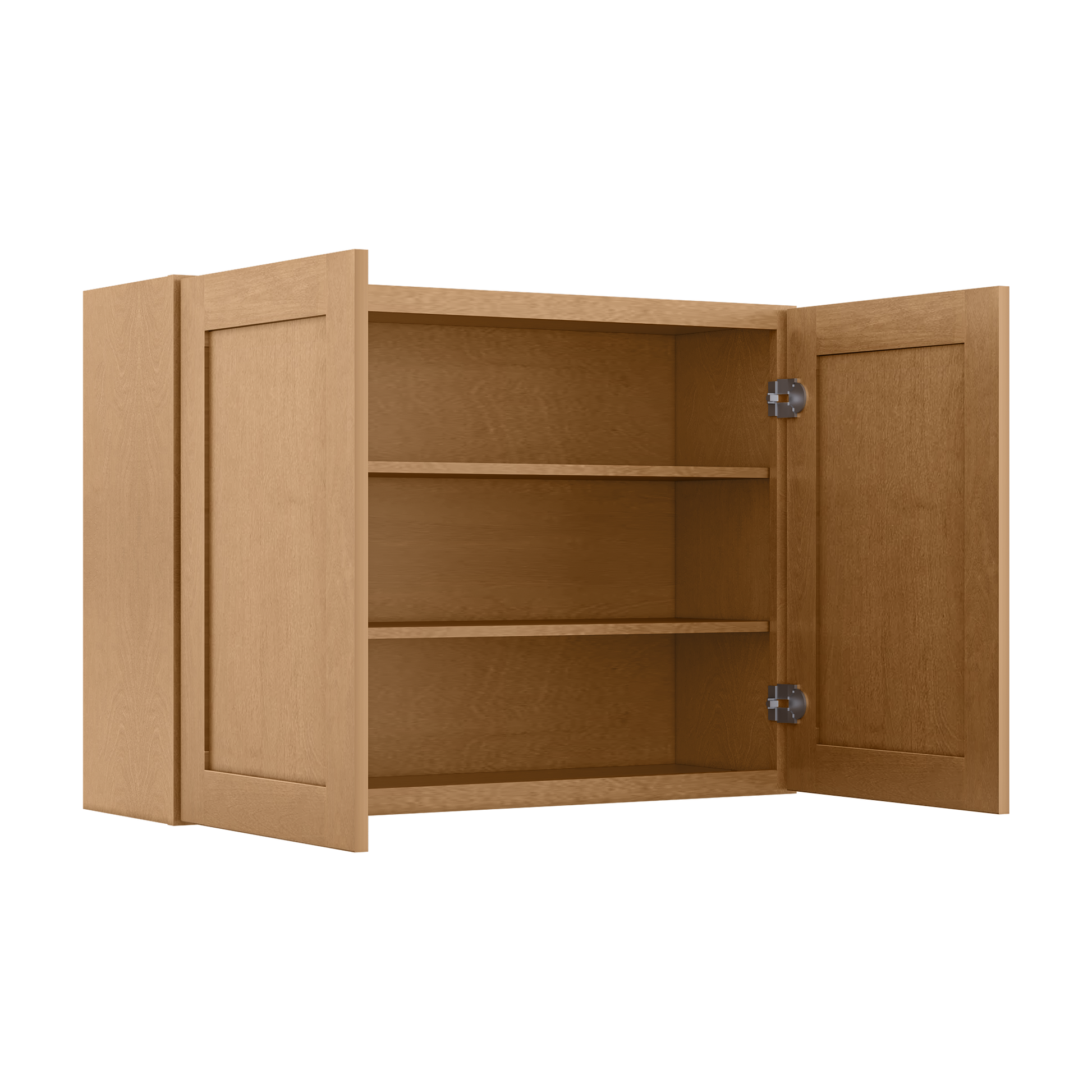 Wall Kitchen Cabinet W4230 Shaker Toffee LessCare 42 in. width 30 in. height 12 in. depth - Kitchen Cabinets