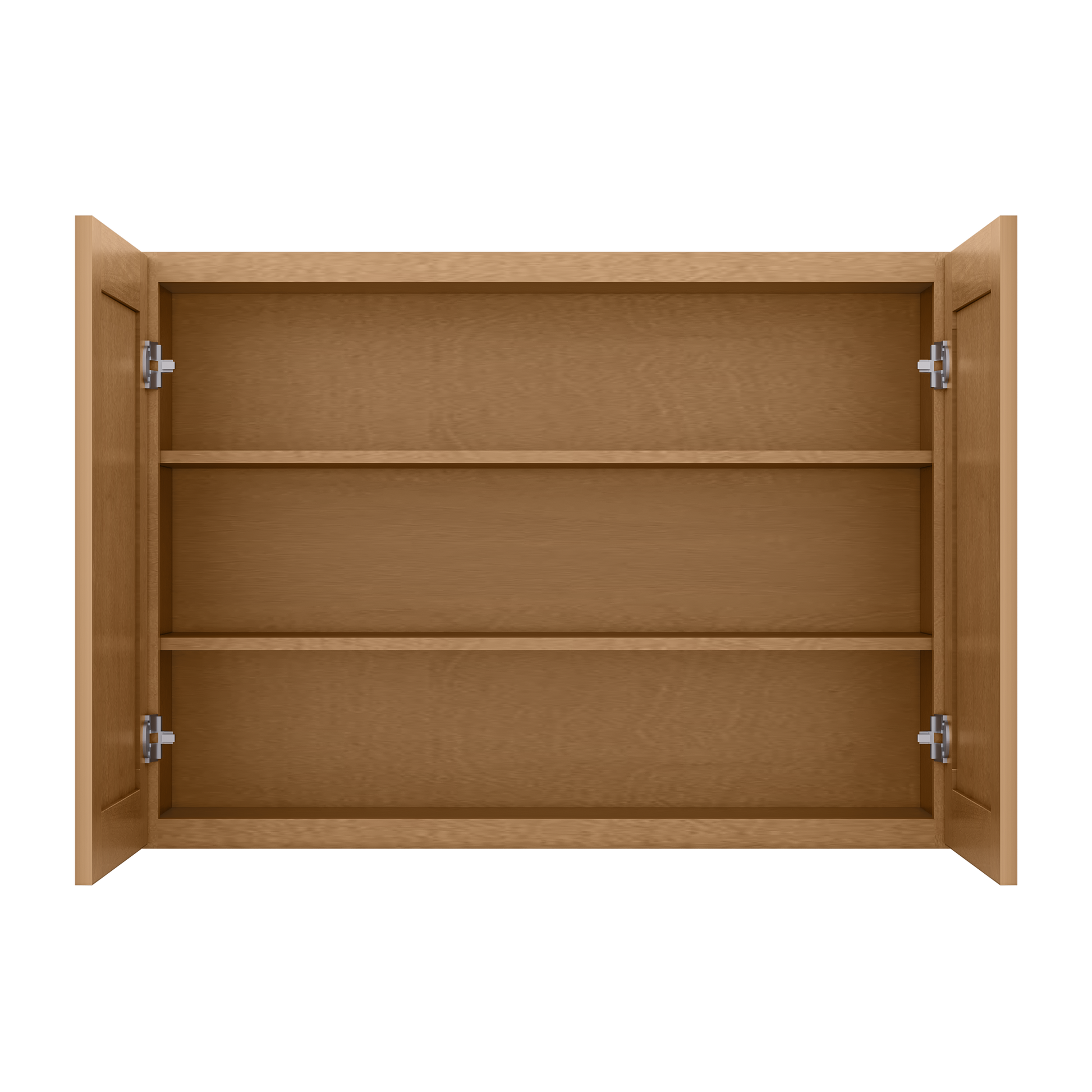 Wall Kitchen Cabinet W4230 Shaker Toffee LessCare 42 in. width 30 in. height 12 in. depth - Kitchen Cabinets