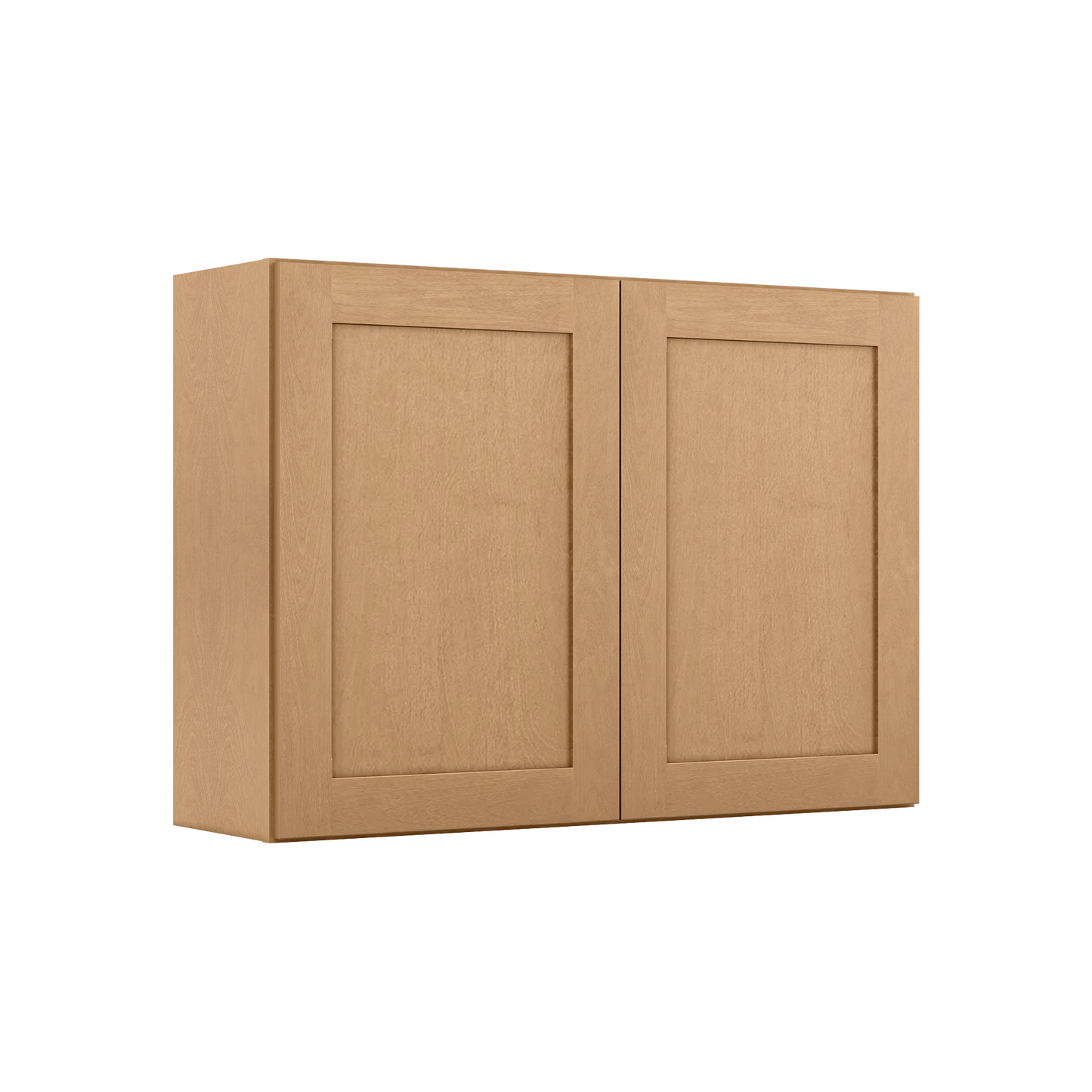 Wall Kitchen Cabinet W4230 Shaker Toffee LessCare 42 in. width 30 in. height 12 in. depth - Kitchen Cabinets