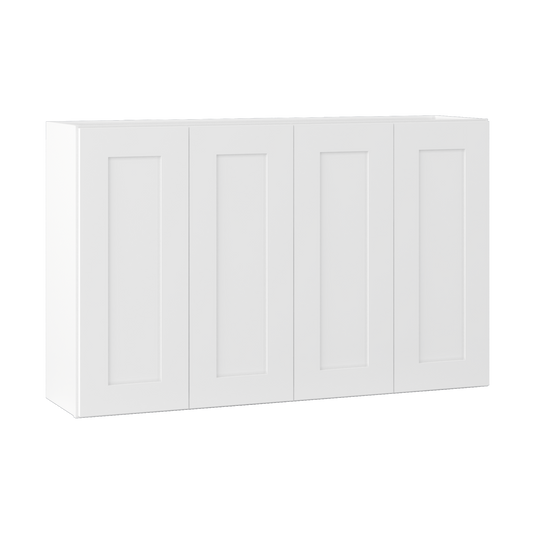 Wall Kitchen Cabinet W4830 Alpina White LessCare 48 in. width 30 in. height 12 in. depth - Kitchen Cabinets