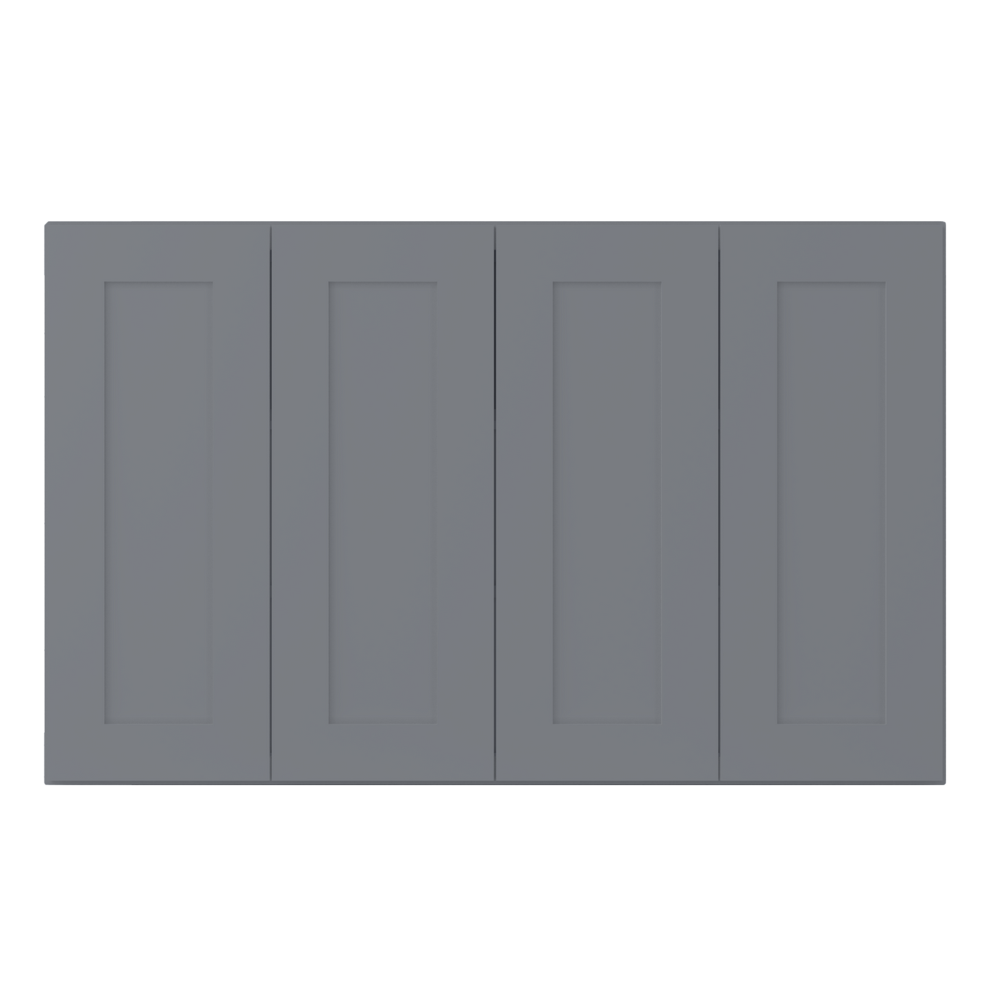 Wall Kitchen Cabinet W4830 Colonial Gray LessCare 48 in. width 30 in. height 12 in. depth - Kitchen Cabinets