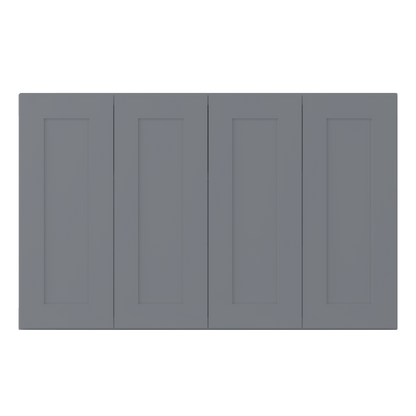 Wall Kitchen Cabinet W4830 Colonial Gray LessCare 48 in. width 30 in. height 12 in. depth - Kitchen Cabinets