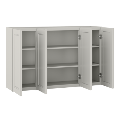 Wall Kitchen Cabinet W4830 Milan Pearl 48 in. width 30 in. height 12 in. depth - Kitchen Cabinets