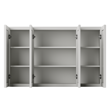 Wall Kitchen Cabinet W4830 Milan Pearl 48 in. width 30 in. height 12 in. depth - Kitchen Cabinets