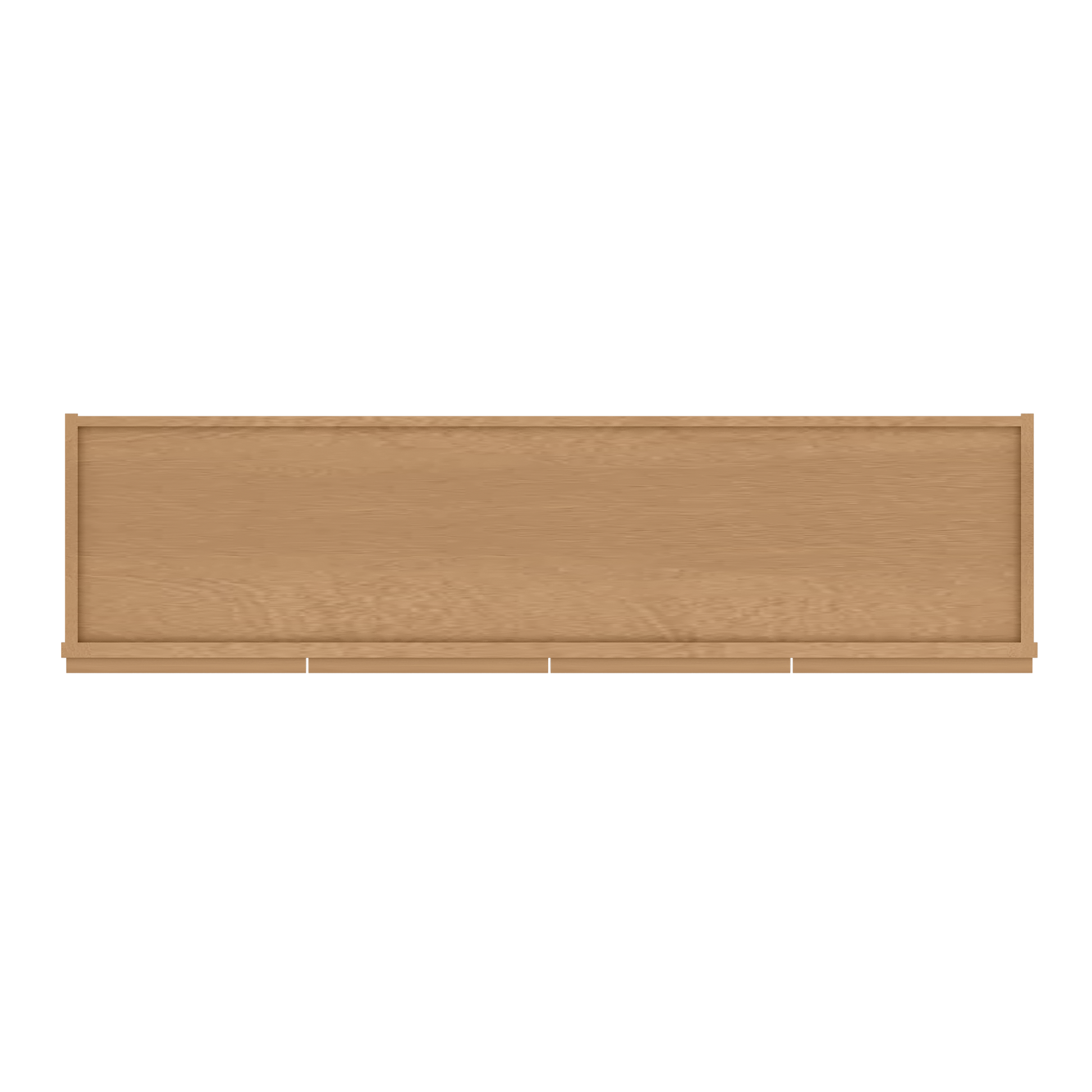 Wall Kitchen Cabinet W4830 Shaker Toffee LessCare 48 in. width 30 in. height 12 in. depth - Kitchen Cabinets