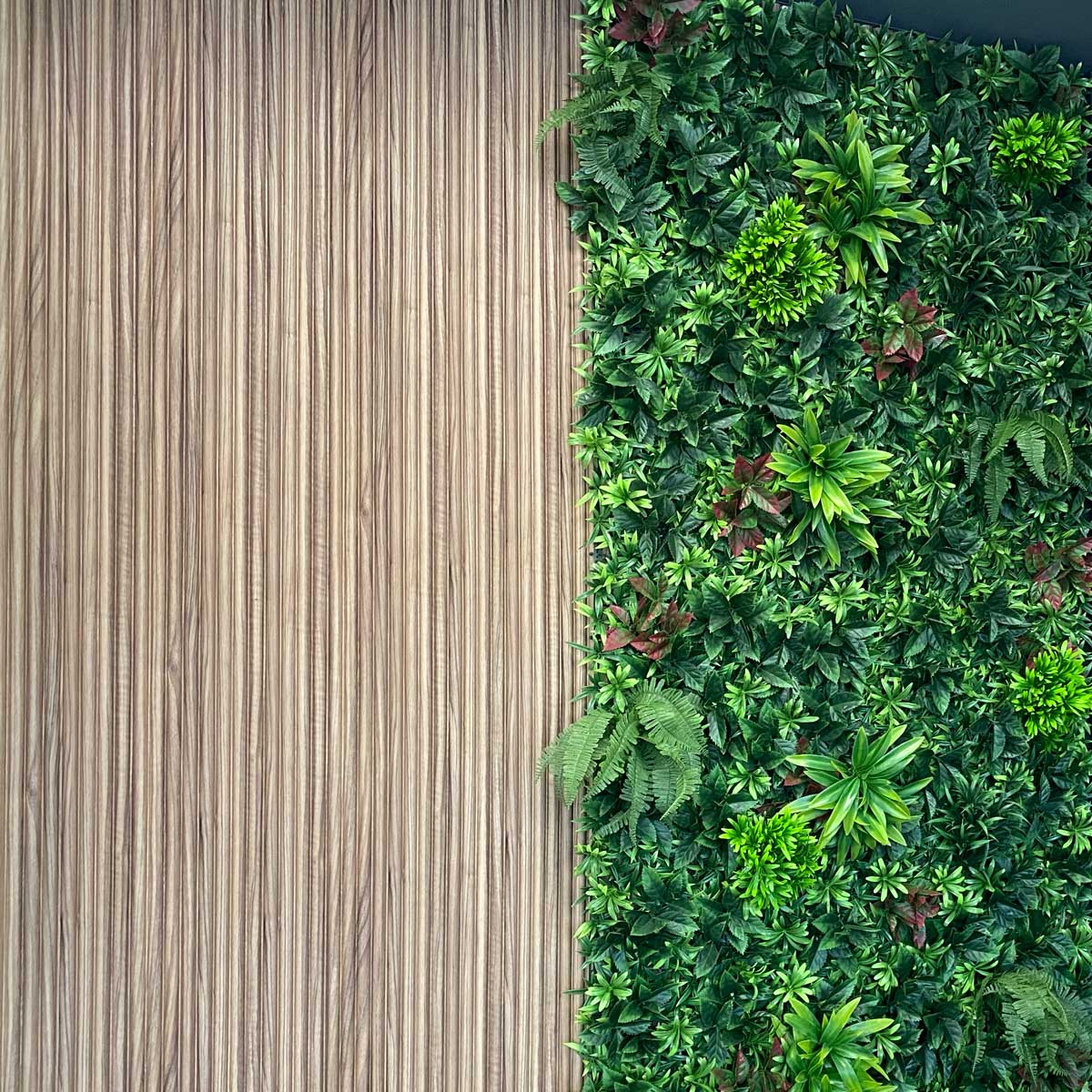 Wall Panel Light Walnut 110.2 in. H 3.9 in. W 0.7 in. D - Wall Panel