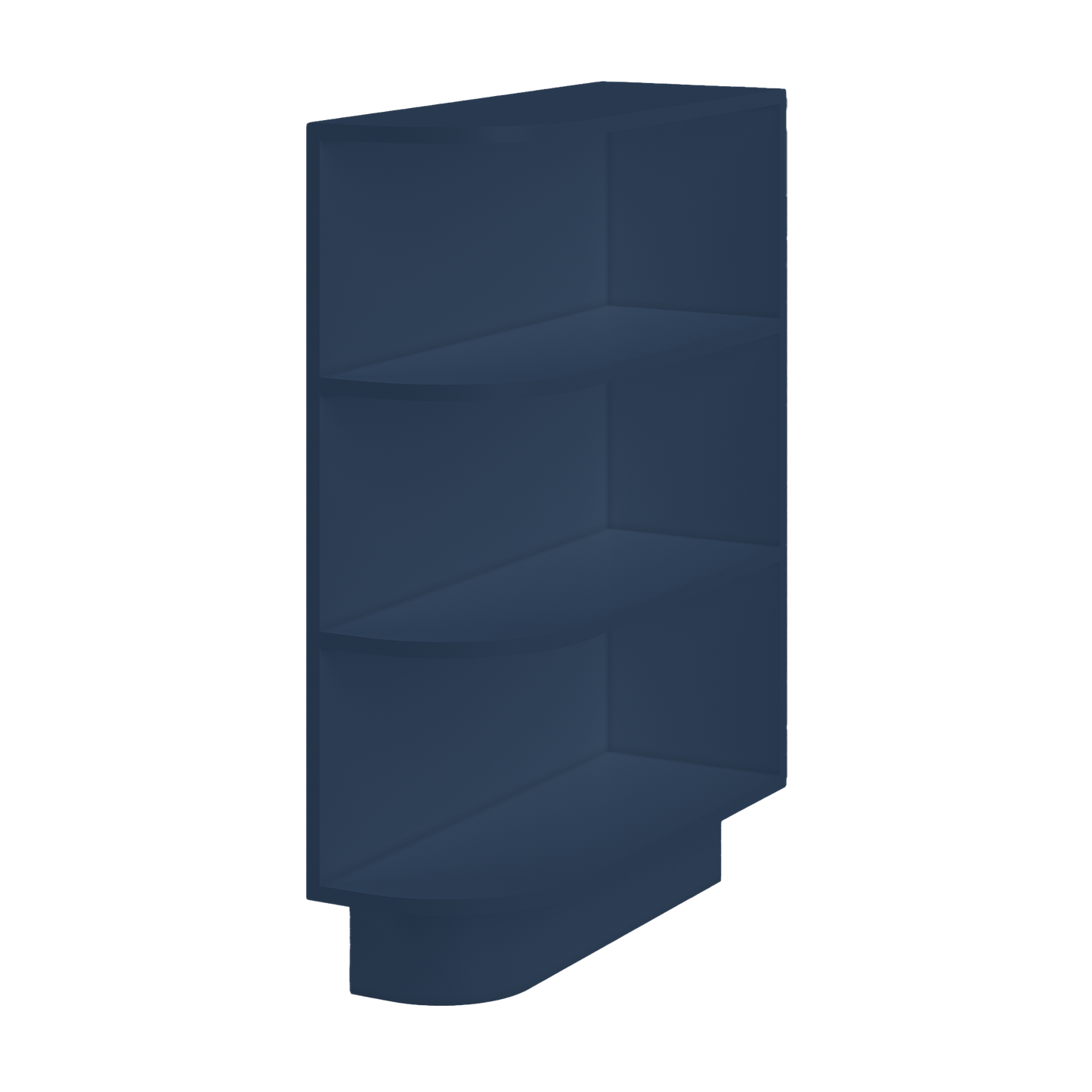 What-Not Shelf Base Kitchen Cabinet BWNT9 Danbury Blue LessCare 9 in. width 34.5 in. height 24 in. depth - Kitchen