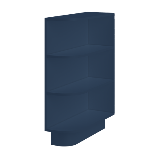 What-Not Shelf Base Kitchen Cabinet BWNT9 Danbury Blue LessCare 9 in. width 34.5 in. height 24 in. depth - Kitchen