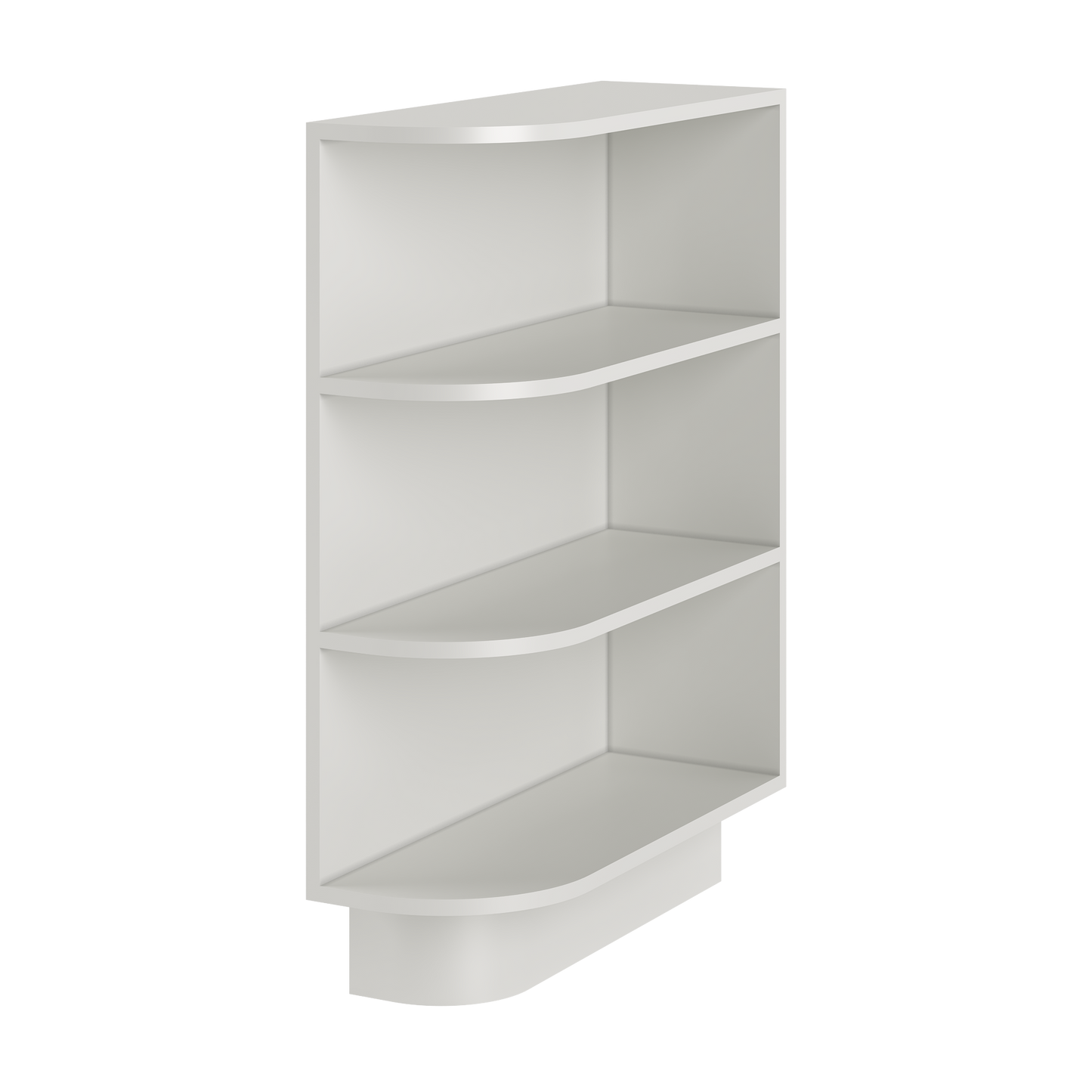 What-Not Shelf Base Kitchen Cabinet BWNT9 Milan Pearl 9 in. width 34.5 in. height 24 in. depth - Kitchen Cabinets