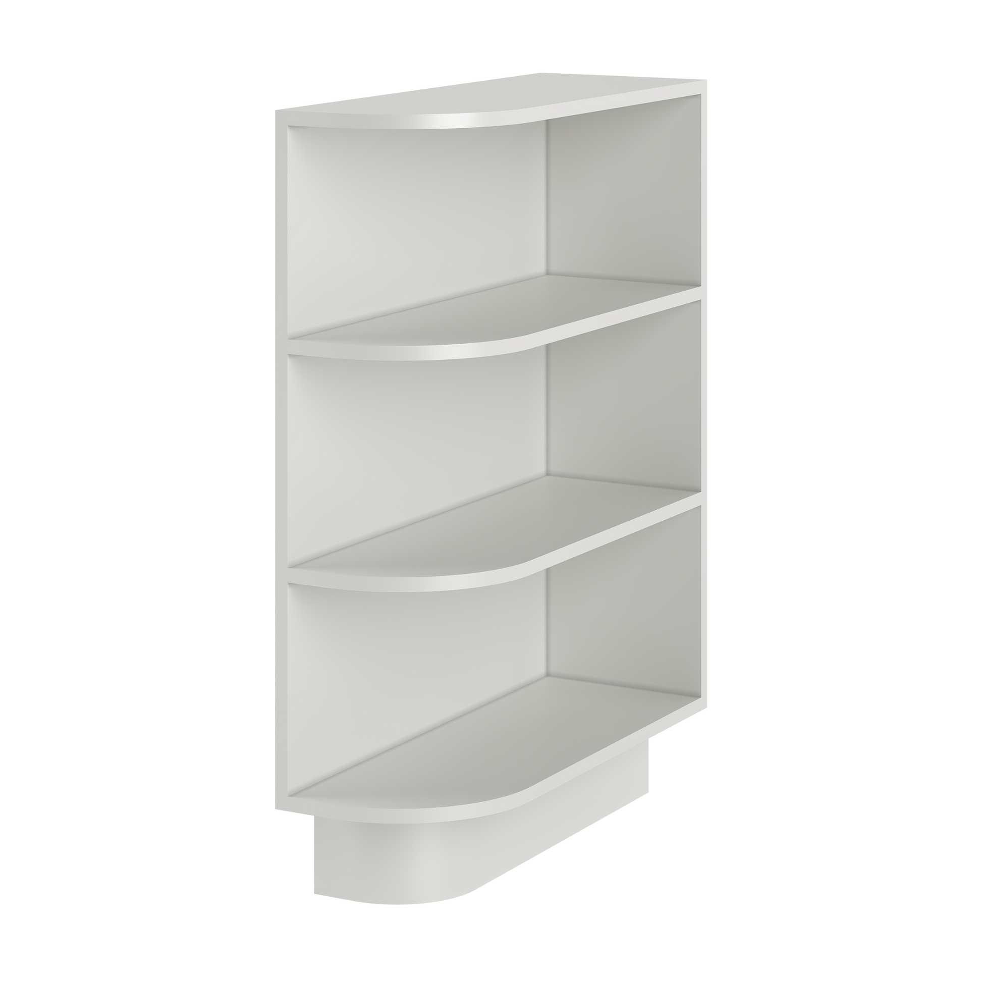 What-Not Shelf Base Kitchen Cabinet BWNT9 Milan Pearl 9 in. width 34.5 in. height 24 in. depth - Kitchen Cabinets