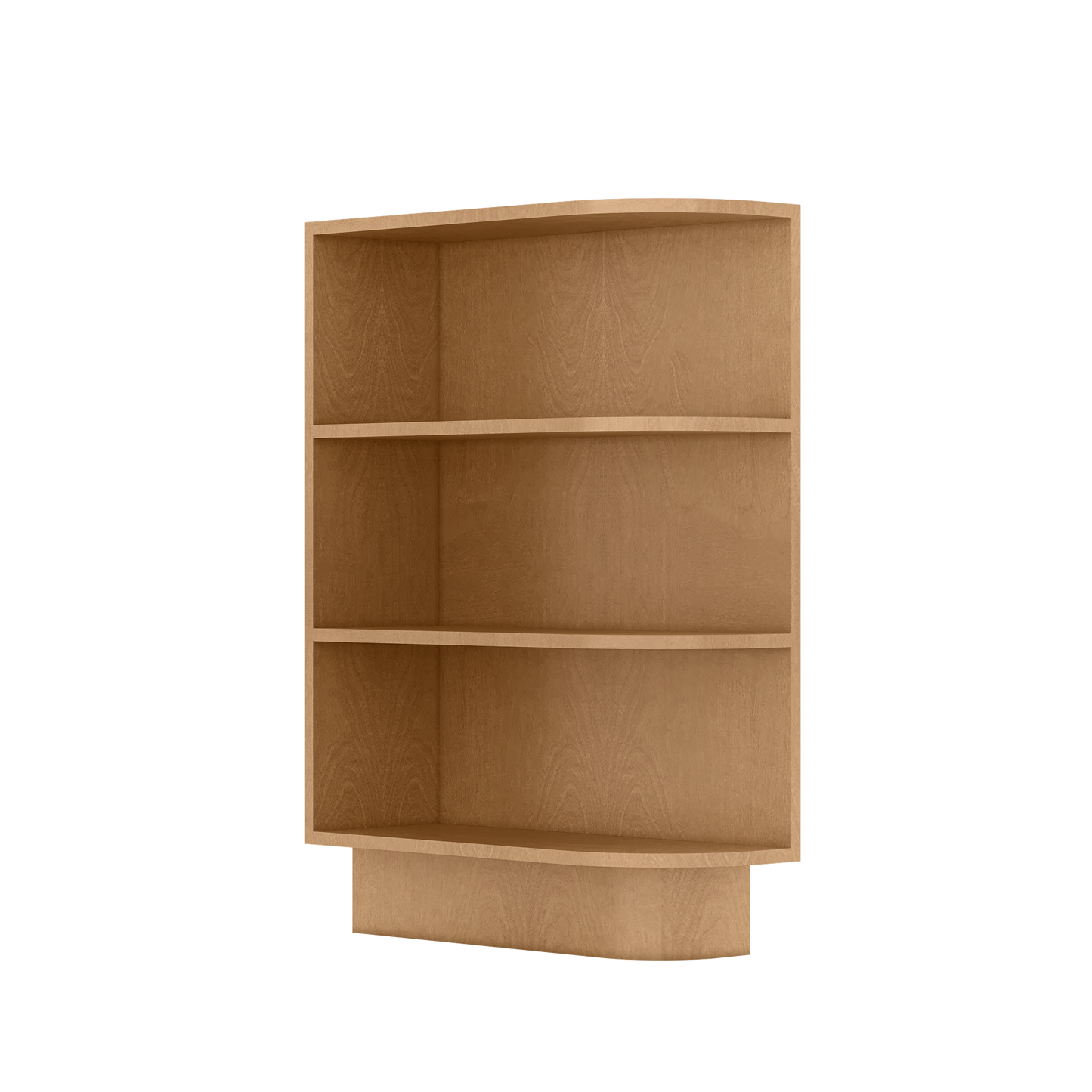 What-Not Shelf Base Kitchen Cabinet BWNT9 Shaker Toffee LessCare 9 in. width 34.5 in. height 24 in. depth - Kitchen