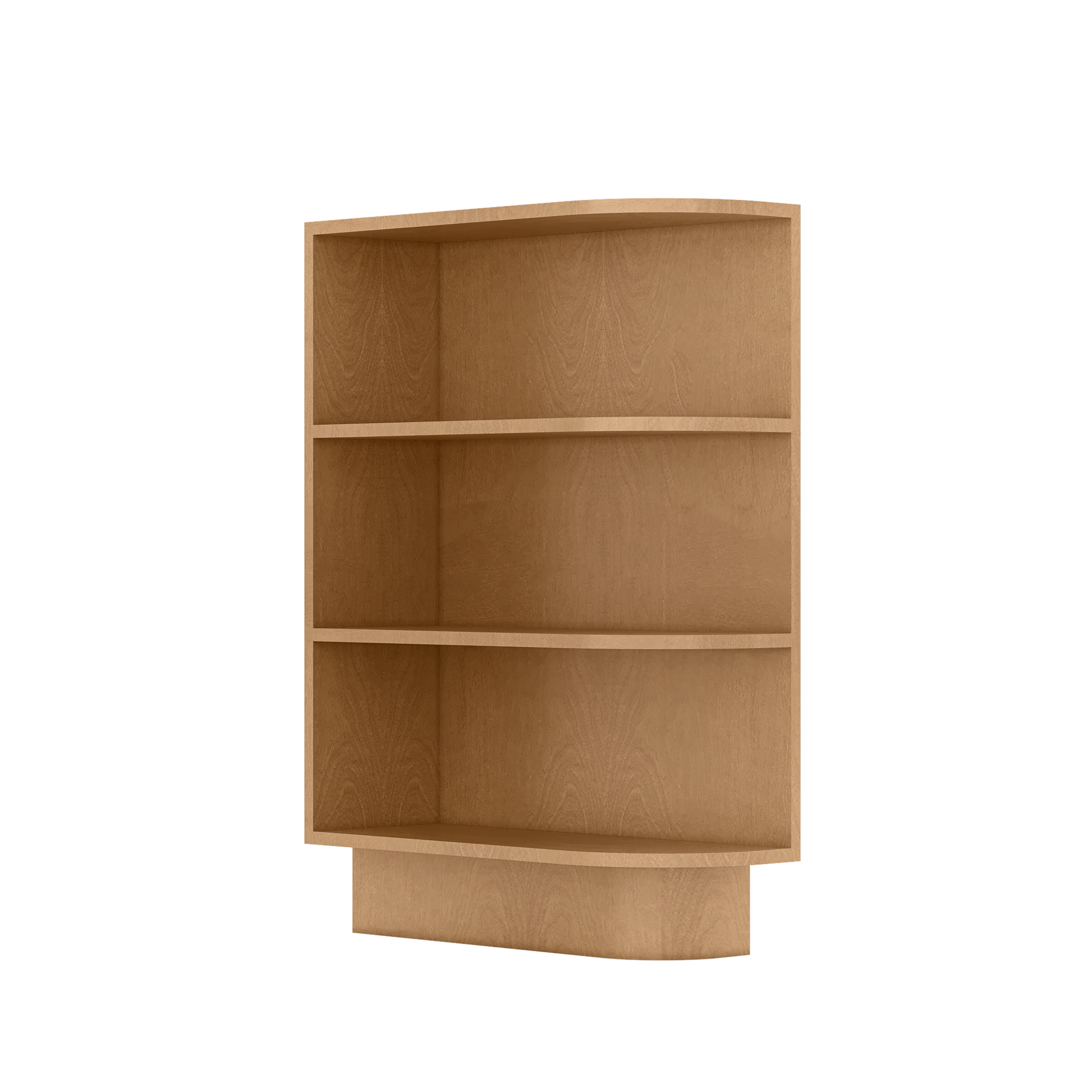 What-Not Shelf Base Kitchen Cabinet BWNT9 Shaker Toffee LessCare 9 in. width 34.5 in. height 24 in. depth - Kitchen