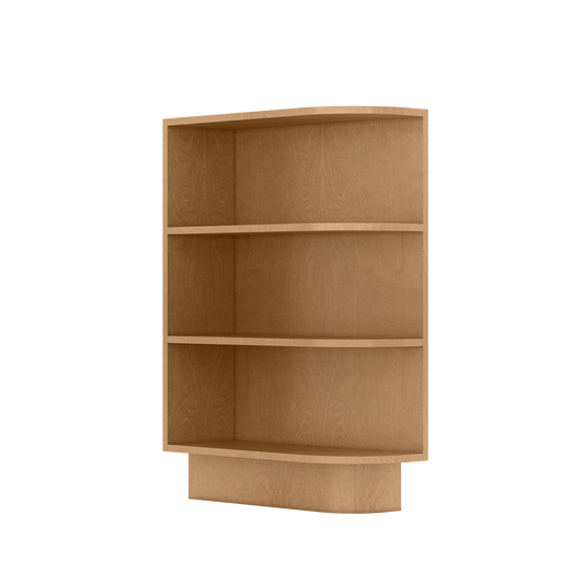 What-Not Shelf Base Kitchen Cabinet BWNT9 Shaker Toffee LessCare 9 in. width 34.5 in. height 24 in. depth - Kitchen